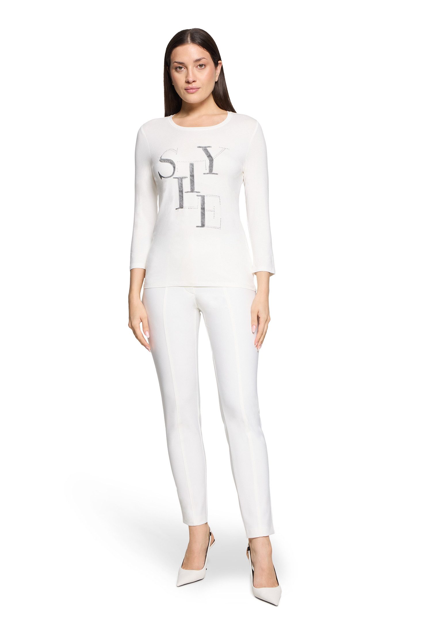 Betty Barclay 3/4-Arm-Shirt Damen mit Placement (1-tlg)