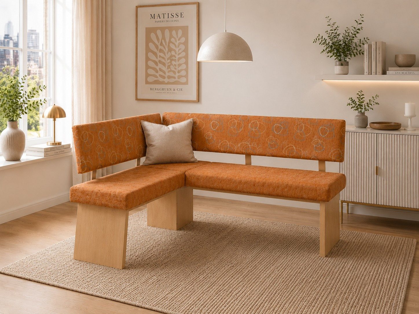 moebel-direkt-online Eckbank Eckbank Stellfläche 140x180 cm, rechts/links montierbar