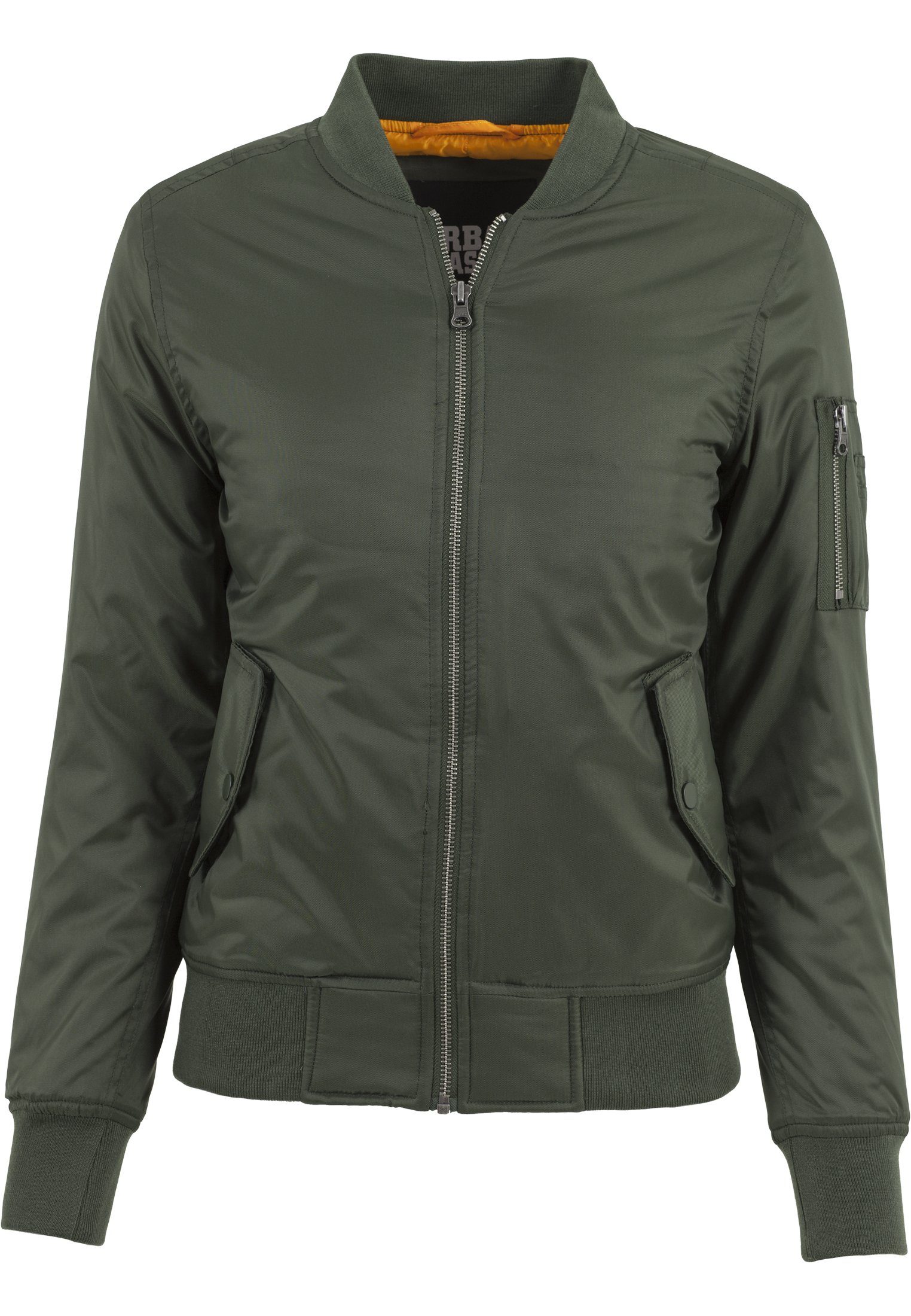 Basic (1-St) Outdoorjacke CLASSICS olive Ladies Jacket Bomber URBAN