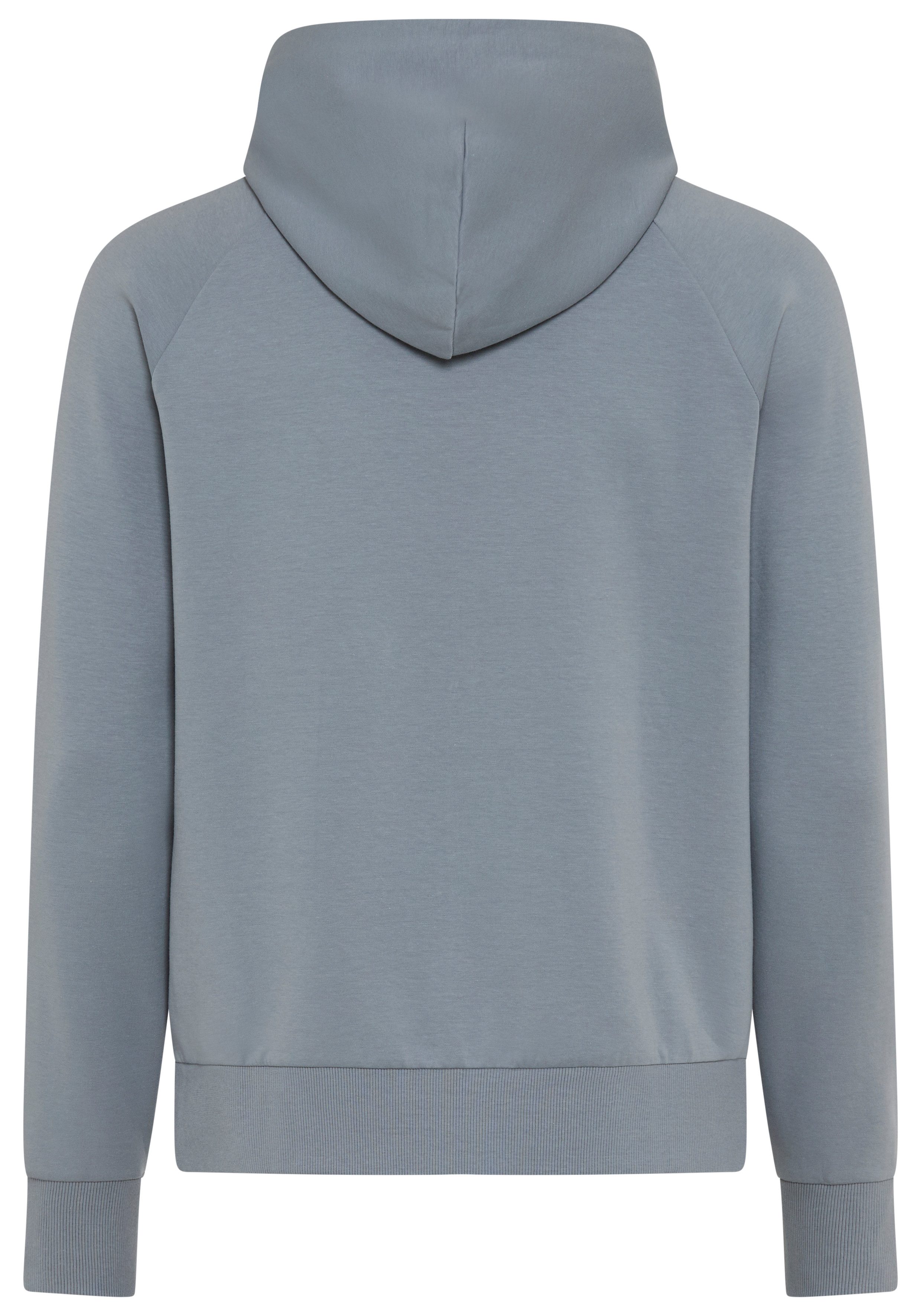 BOSS GREEN Kapuzensweatjacke Saggy Regular Fit, Kängurutasche, Baumwollmischung