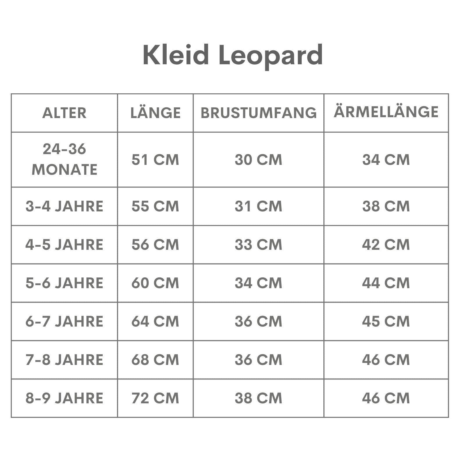 Parla Kids Kleid & Haarband Kleid - schwarz Leopardenmuster - Rüschensaum und passendes Haarband – Bild 5 von 5