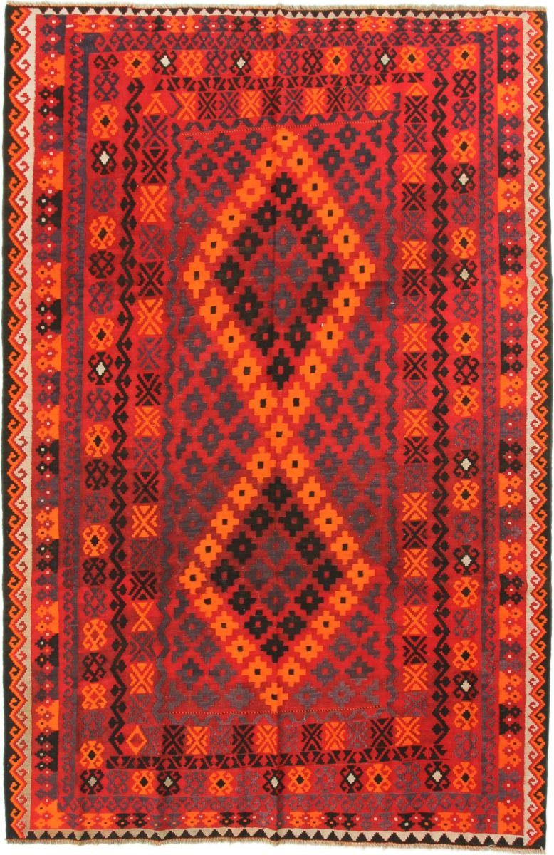 mm Handgewebter Afghan 3 Orientteppich, Kelim Trading, Orientteppich Antik rechteckig, Nain Höhe: 215x324