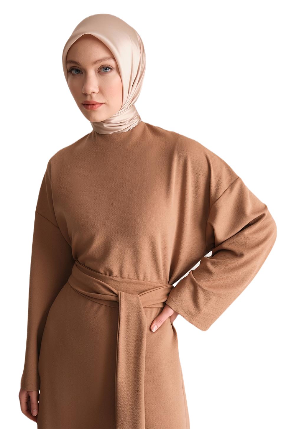 ARMİNE Maxikleid Armine Unterkleid Damen Lang, Langlebige Qualität Kleid Shapewear Dame