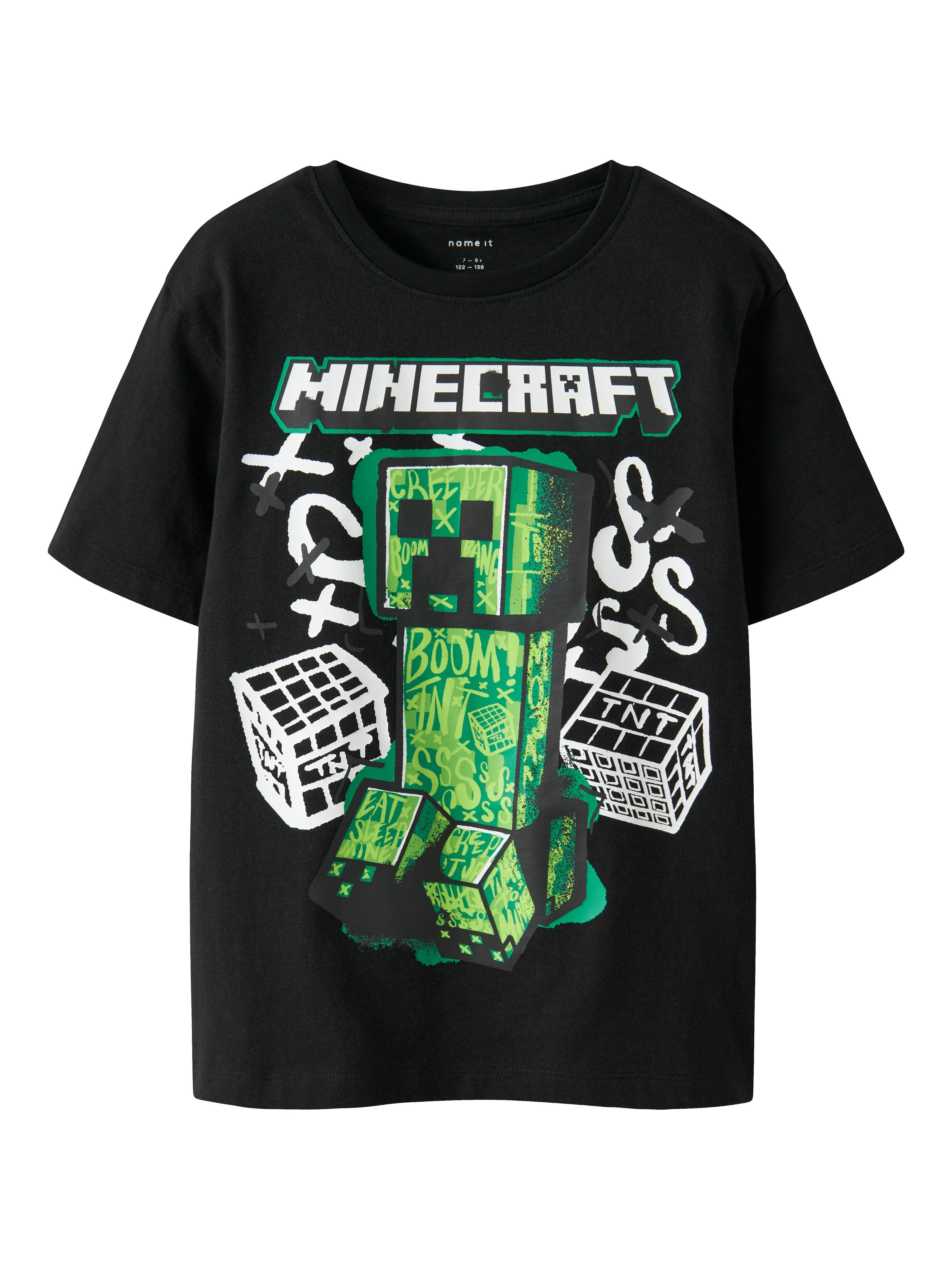 T-Shirt NKMDI MINECRAFT SS NREG TOP BOX NOOS BFU