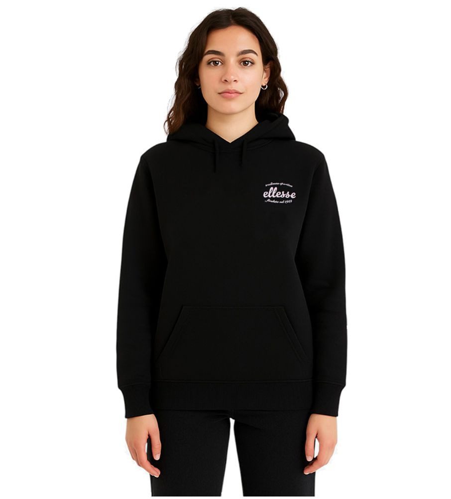 Ellesse Hoodie ELLESSE Damen Hoodie Sweatshirt Kapuze schwarz 38 40 42 44