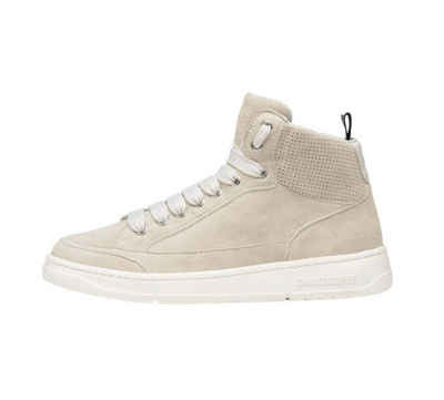 Candice Cooper Vela Mid 4 Velvet Suede Dust-Ice Sneaker