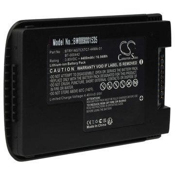 vhbw kompatibel mit Zebra TC57x, TC78, TC53e, TC58e, TC73, TC53e-RFID, TC58 Tablet-Akku Li-Ion 4400 mAh (3,85 V)