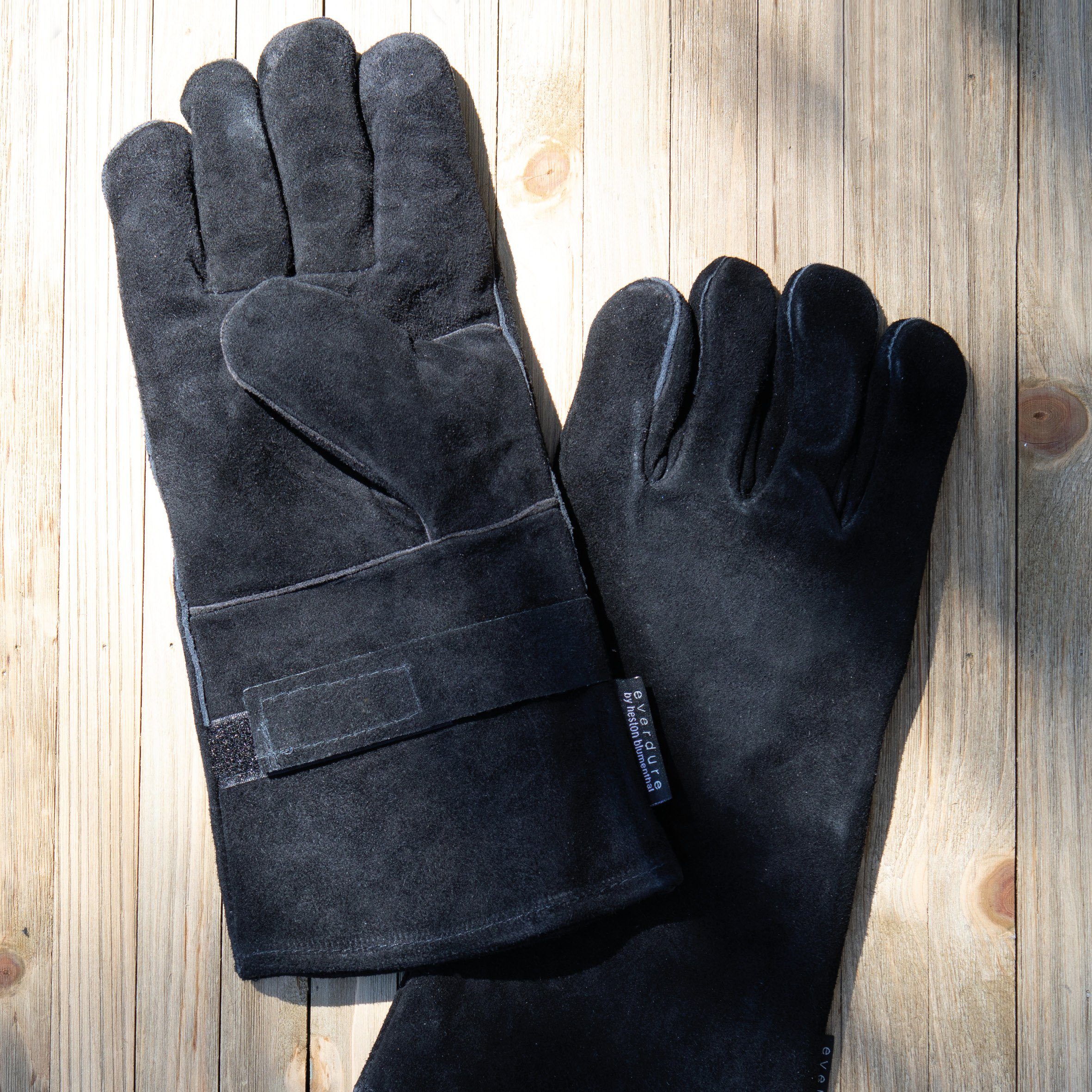POWERHAUS24 Grillbesteck-Set Hitzeisolierende Handschuhe, Größe: Set) (Kein L/XL