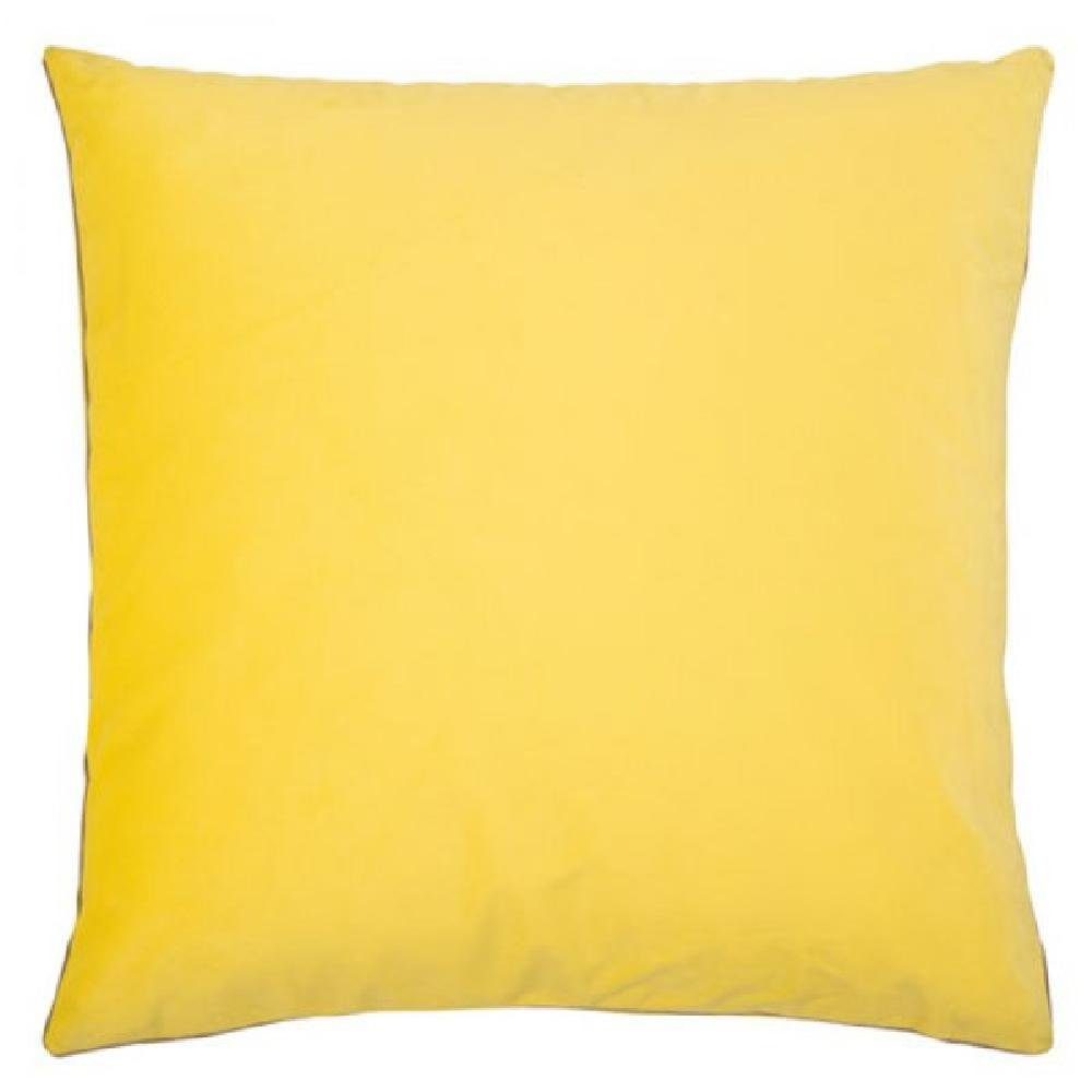 Samt Kissenhülle (50x50cm), Light Elegance Kissenhülle PAD Yellow