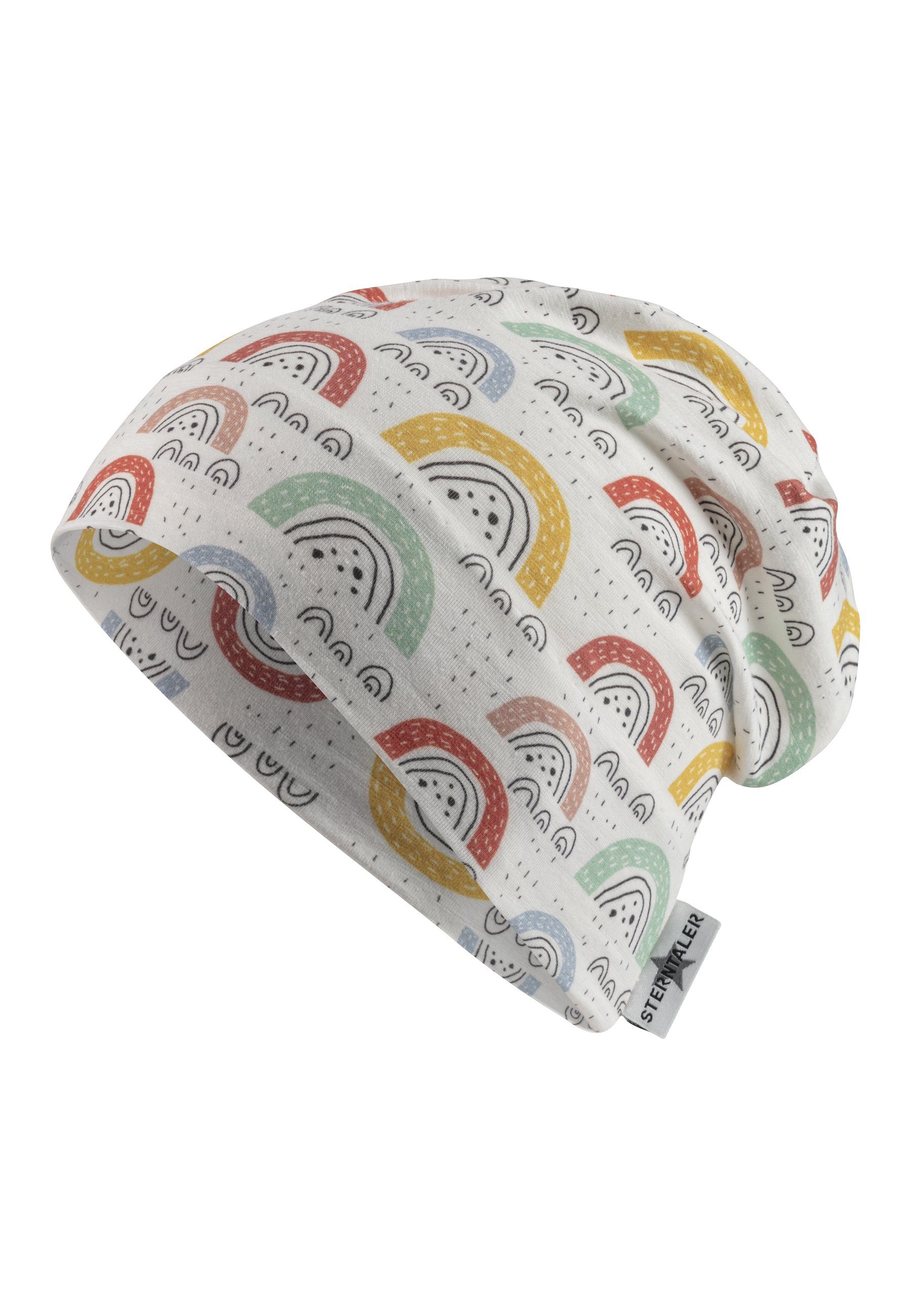 Sterntaler® Beanie Slouch-Beanie Regenbogen (1-St)