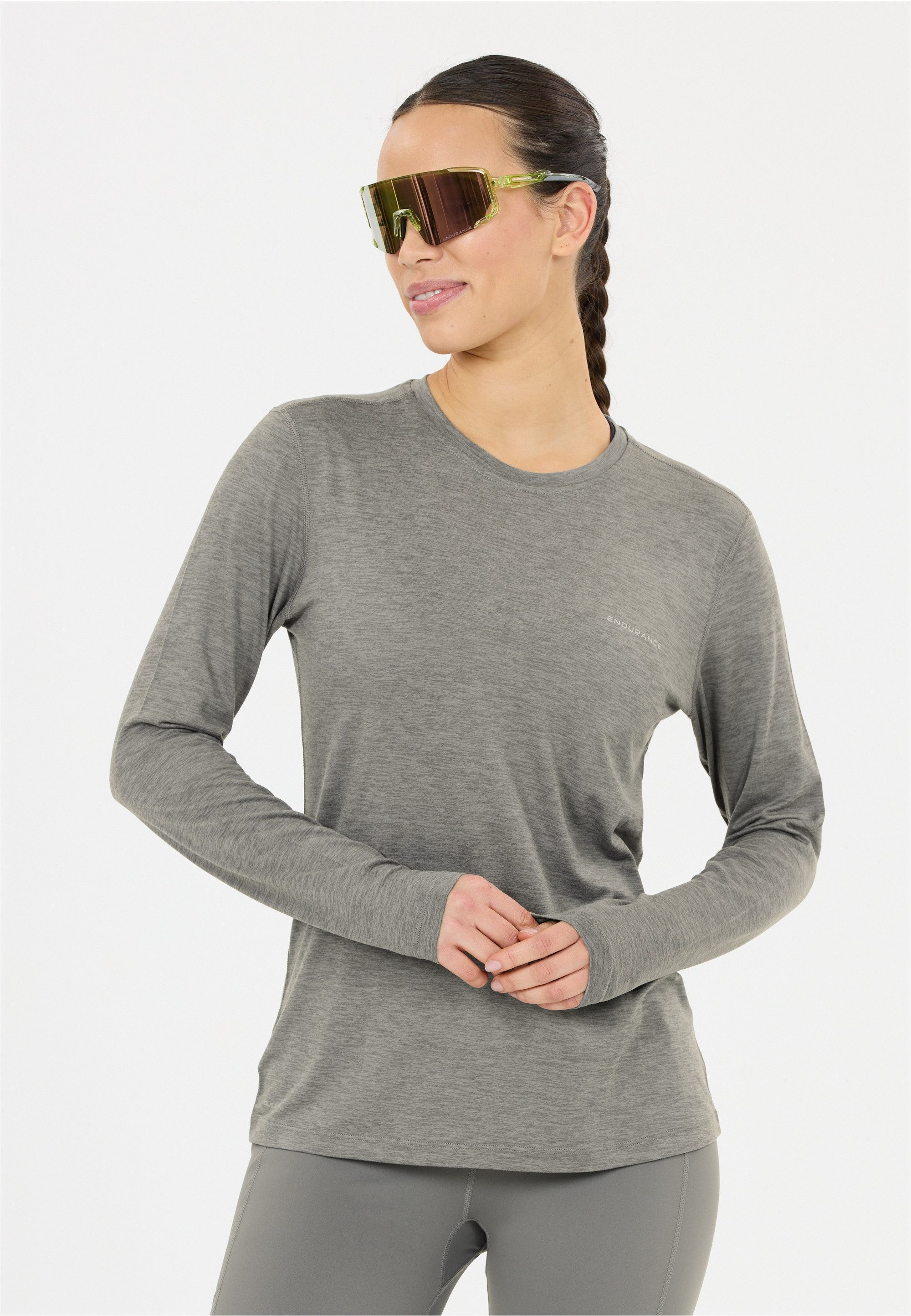 ENDURANCE Langarmshirt Alvaly mit 4-Wege-Stretch und Quick Dry-Technologie