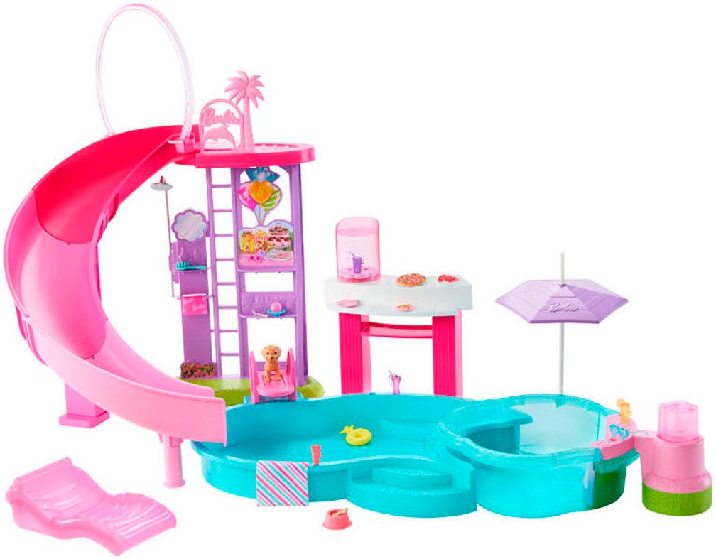 Barbie Puppen Planschbecken Barbie Traumpool günstig online kaufen