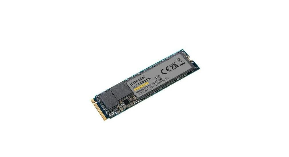 Intenso Premium SSD 1TB M.2 PCIe Gen3 - internes Solid-State-Module