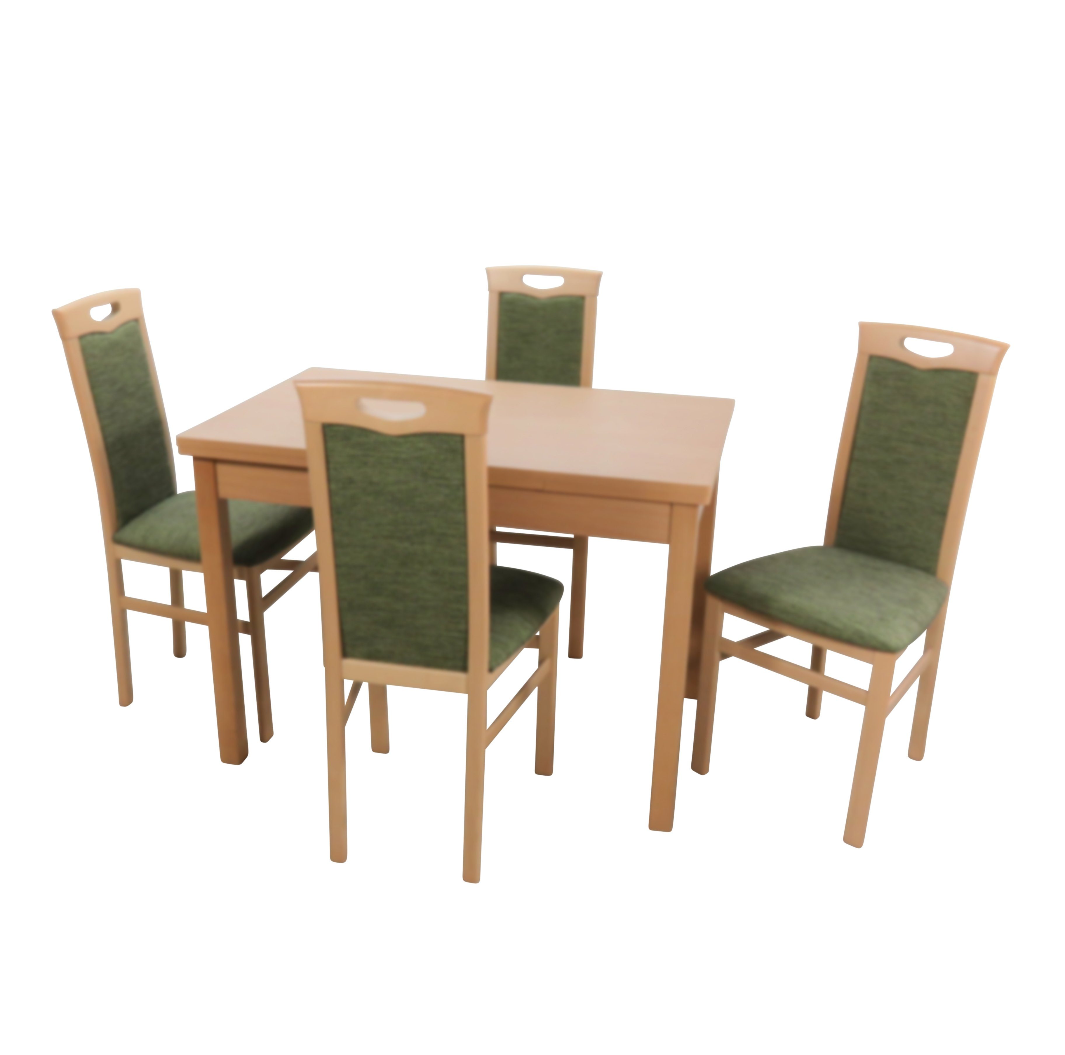 moebel-direkt-online Essgruppe Doris, (Spar-Set, 5-tlg), Stühle aus Massivholz Buche, Esstisch mit Beinen aus Massivholz Buche