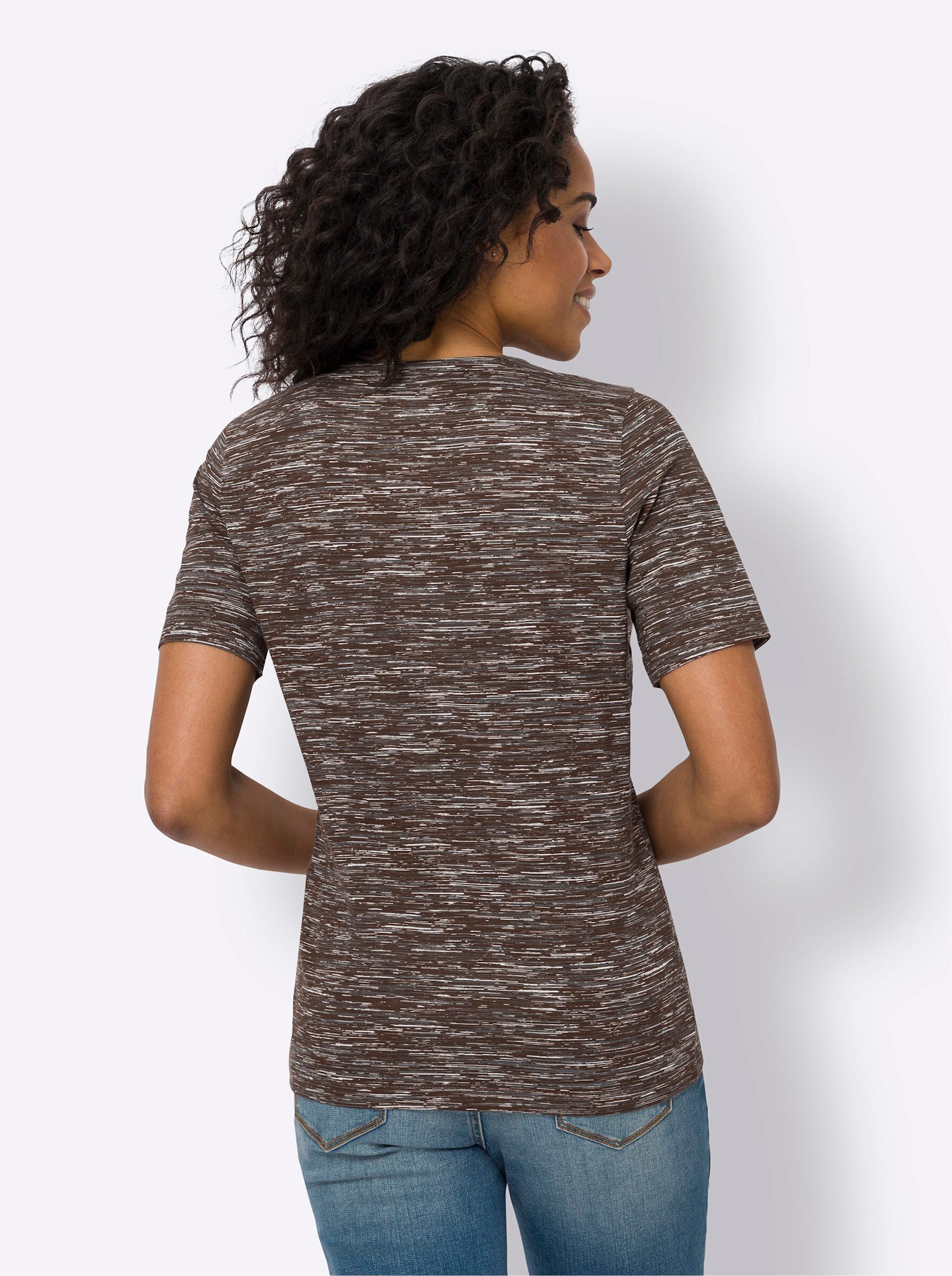 Sieh an! T-Shirt Rundhalsshirt günstig online kaufen