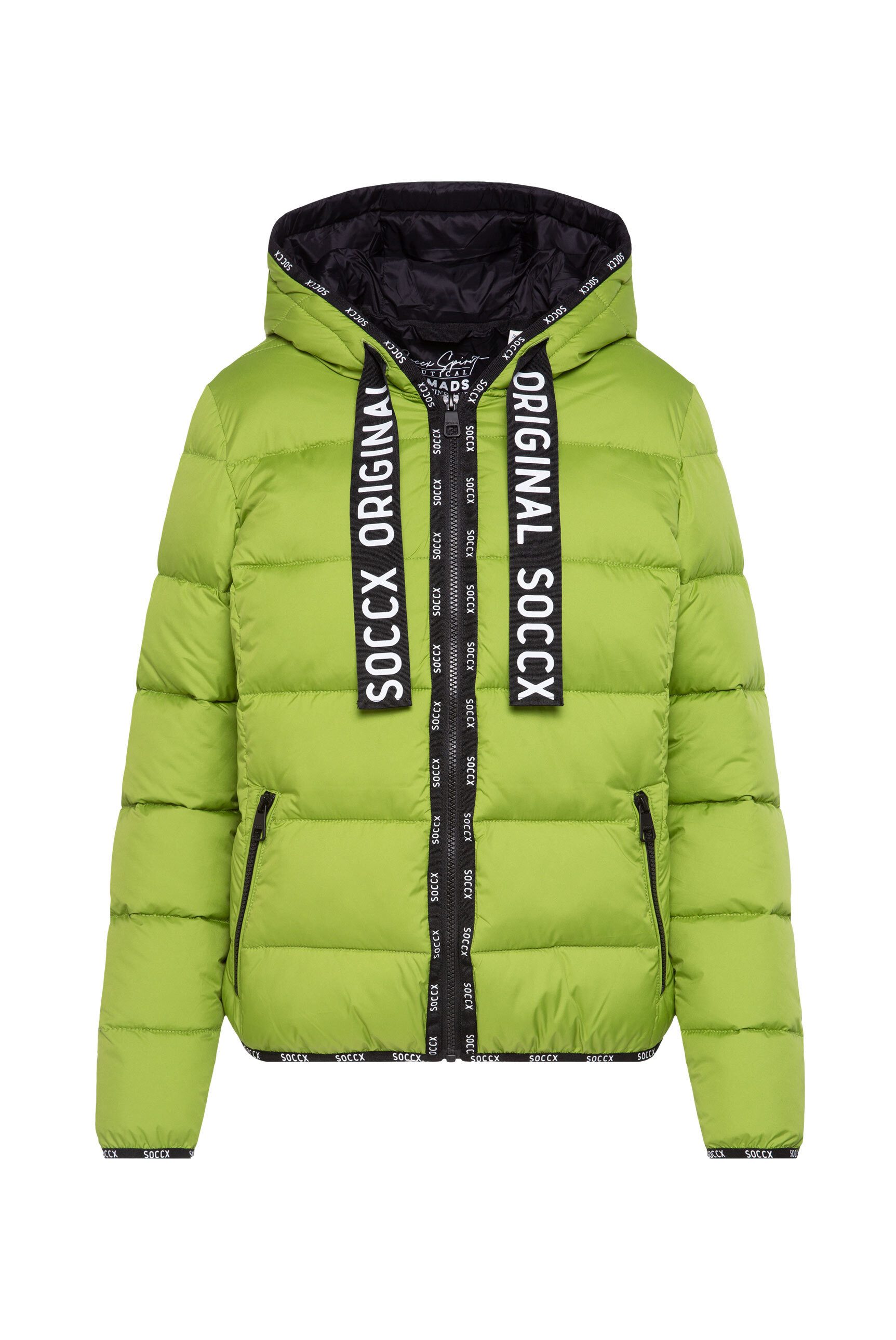 SOCCX Winterjacke mit Reißverschluss an den günstig online kaufen