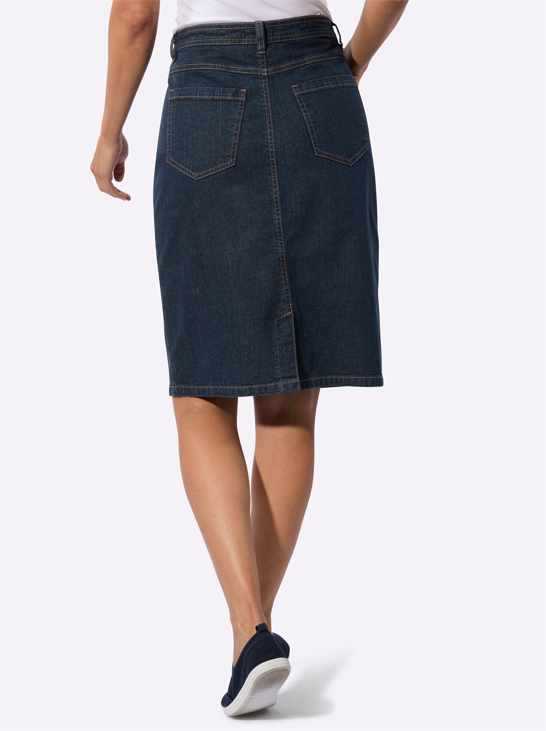 Witt A-Linien-Rock Jeans-Rock günstig online kaufen