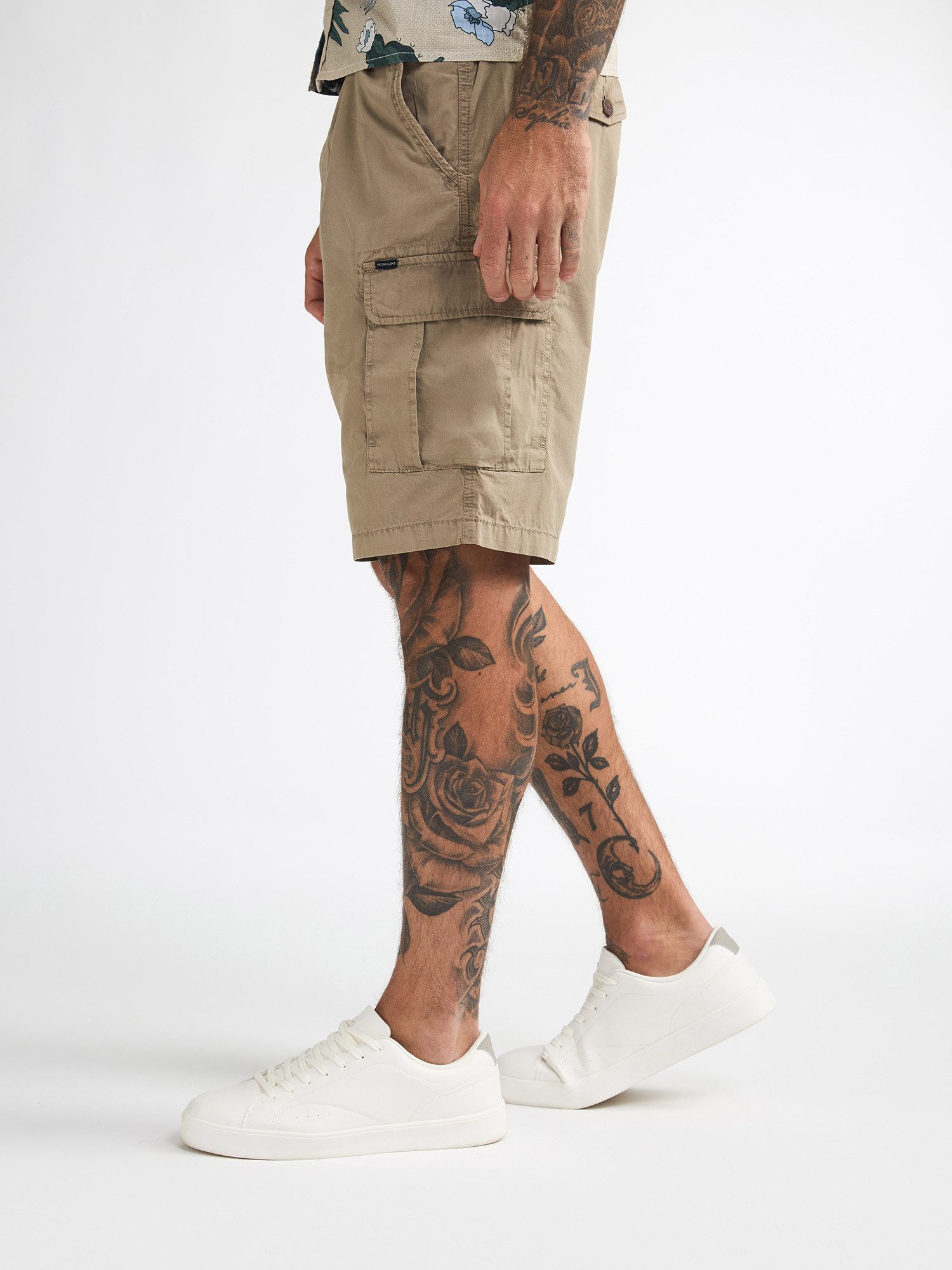 Petrol Industries Cargoshorts Men Shorts Cargo mit Gürtel – Bild 4 von 5