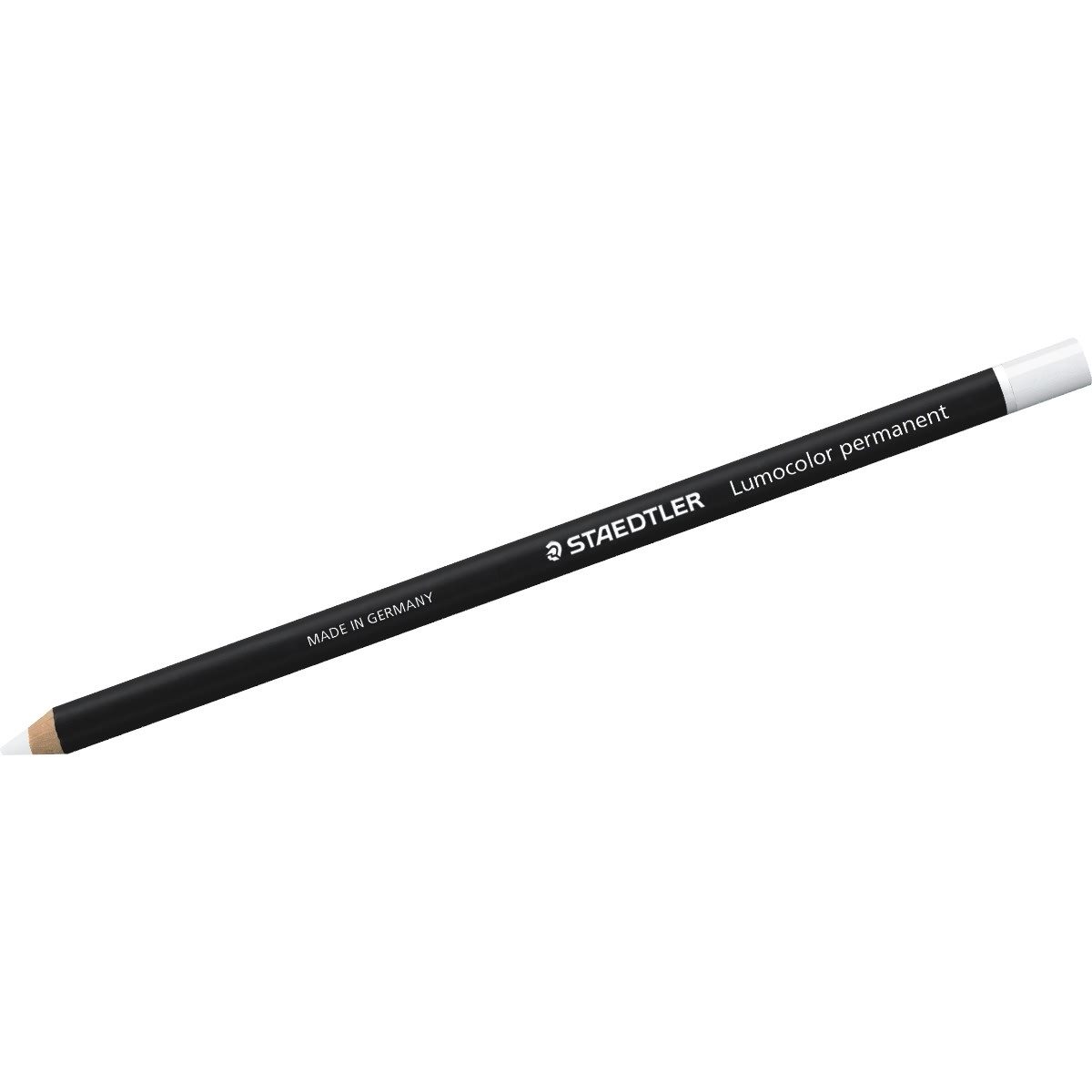 STAEDTLER Buntstift Trockenmarker glasochrom permanent weiß