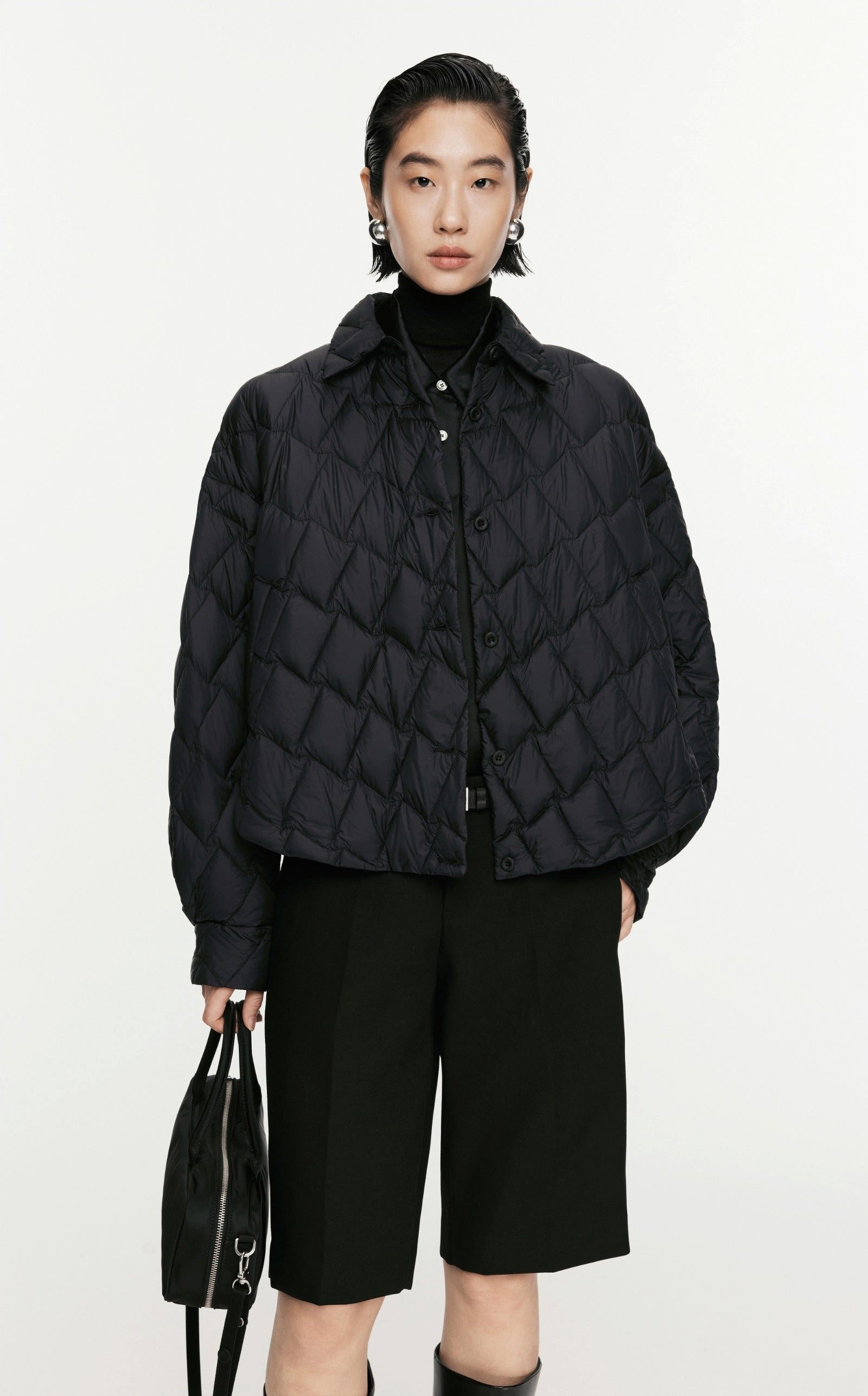 JNBY Daunenjacke Damen Oversize Daunenjacke mit Gummiband günstig online kaufen