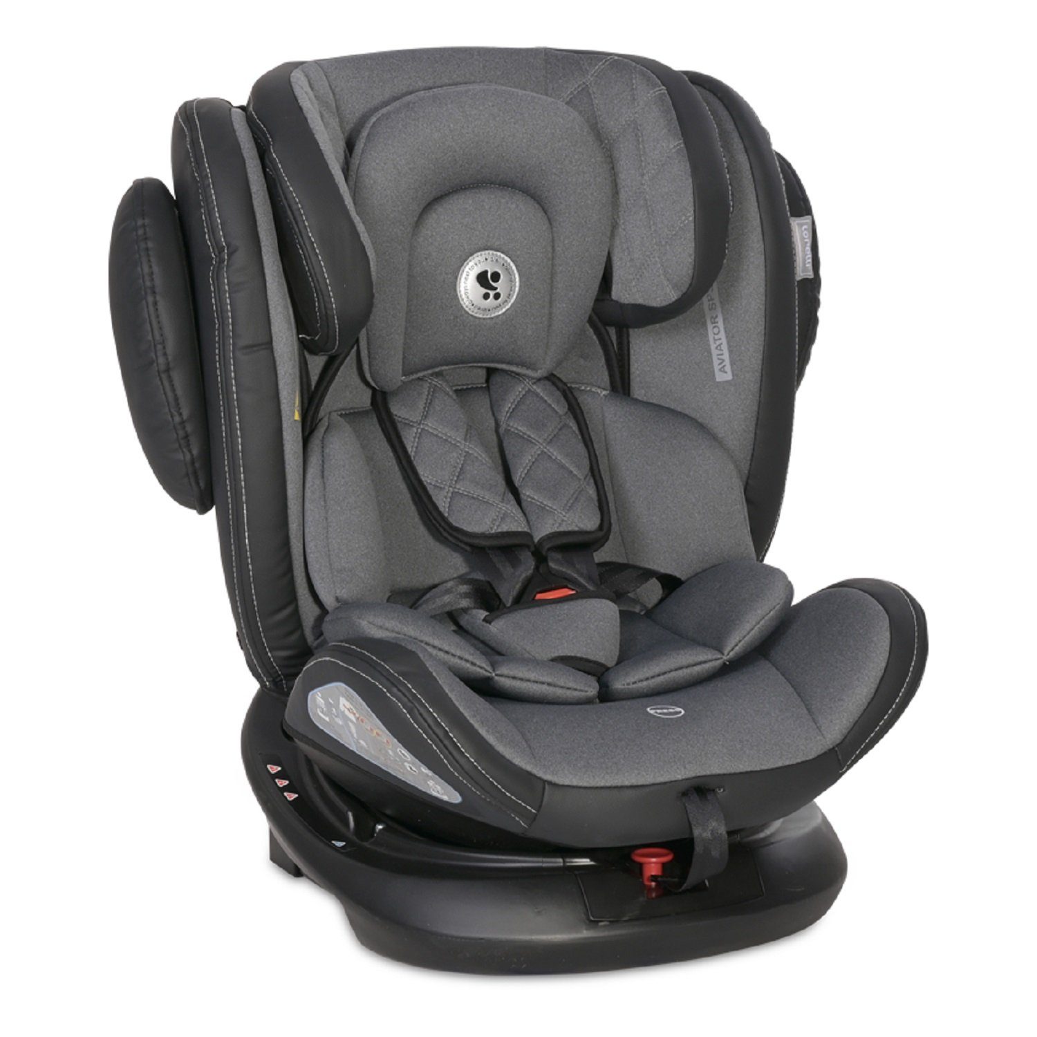 12 36 36 Aviator Lorelli Kindersitz grau/schwarz Isofix kg, kg) bis: - SPS 0+/1/2/3, - 0 Autokindersitz Jahre (0 Gruppe