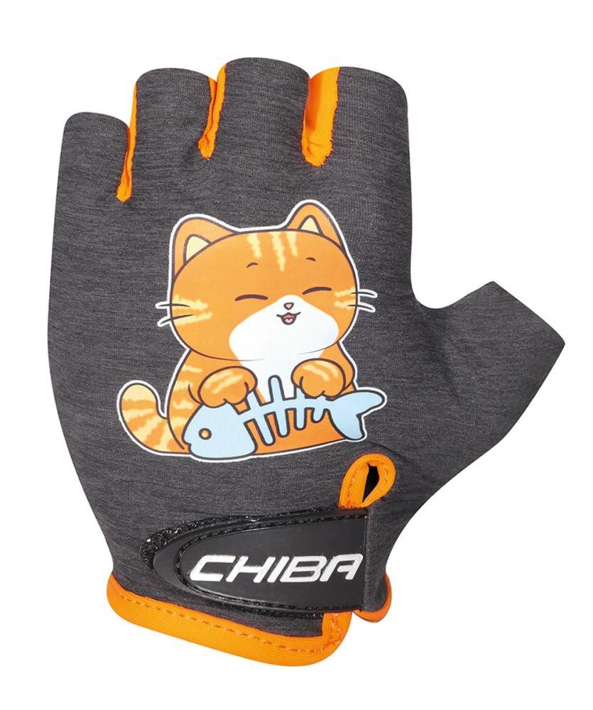 Chiba Fahrradhandschuhe CHIBA Cool Kids - Kinder-Radhandschuhe XS Cat, leichter Grip-Handschuh
