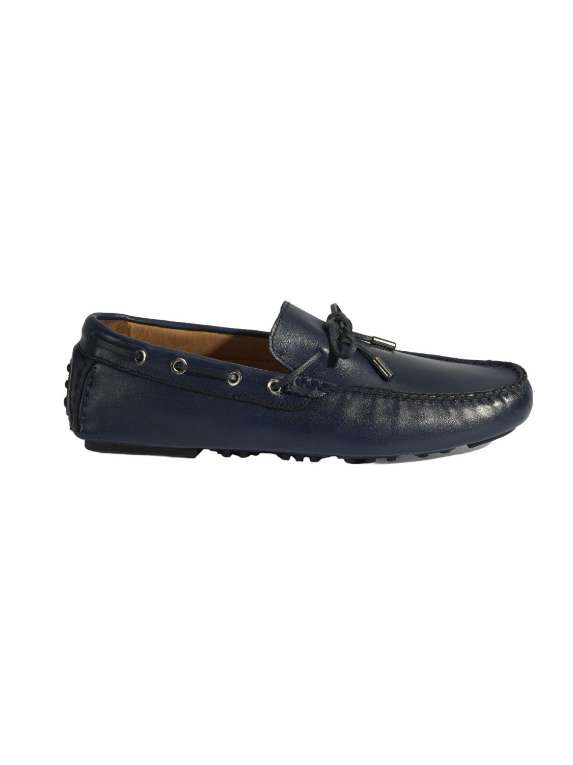 Desa Herren-Lederslipper – Atmungsaktive Slipper mit flachem Absatz, ohne L günstig online kaufen