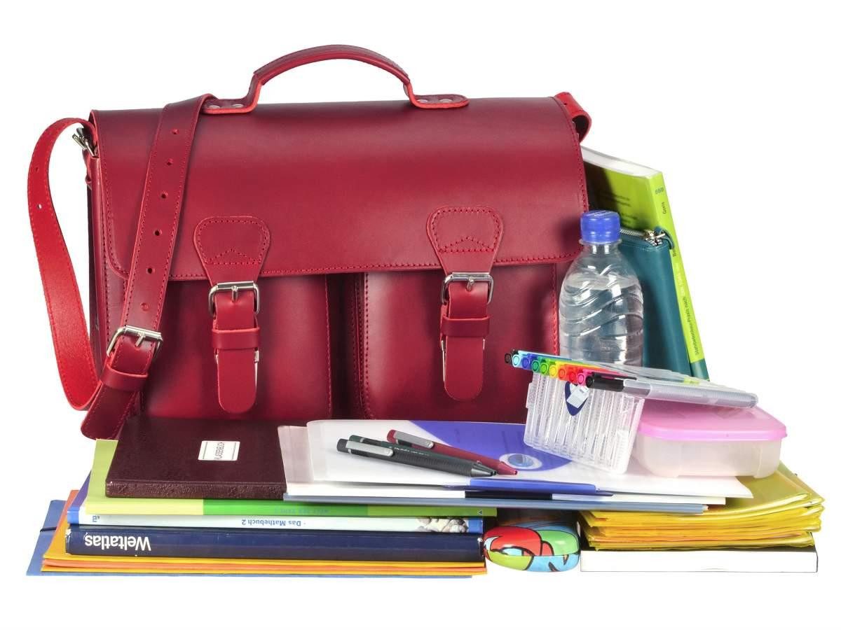 Ruitertassen Aktentasche Classic Adult, Schultertasche, Leder Umhängetasche, Schultasche, Lehrertasche