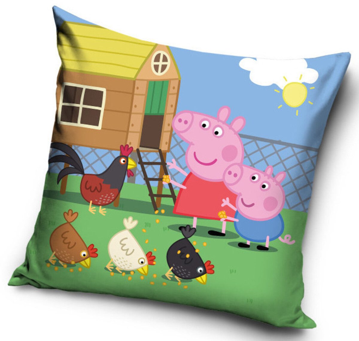 Peppa Pig Kissenbezug Peppa Pig Kissenbezug Maße ca. 40 x 40 cm, (1 Stück)
