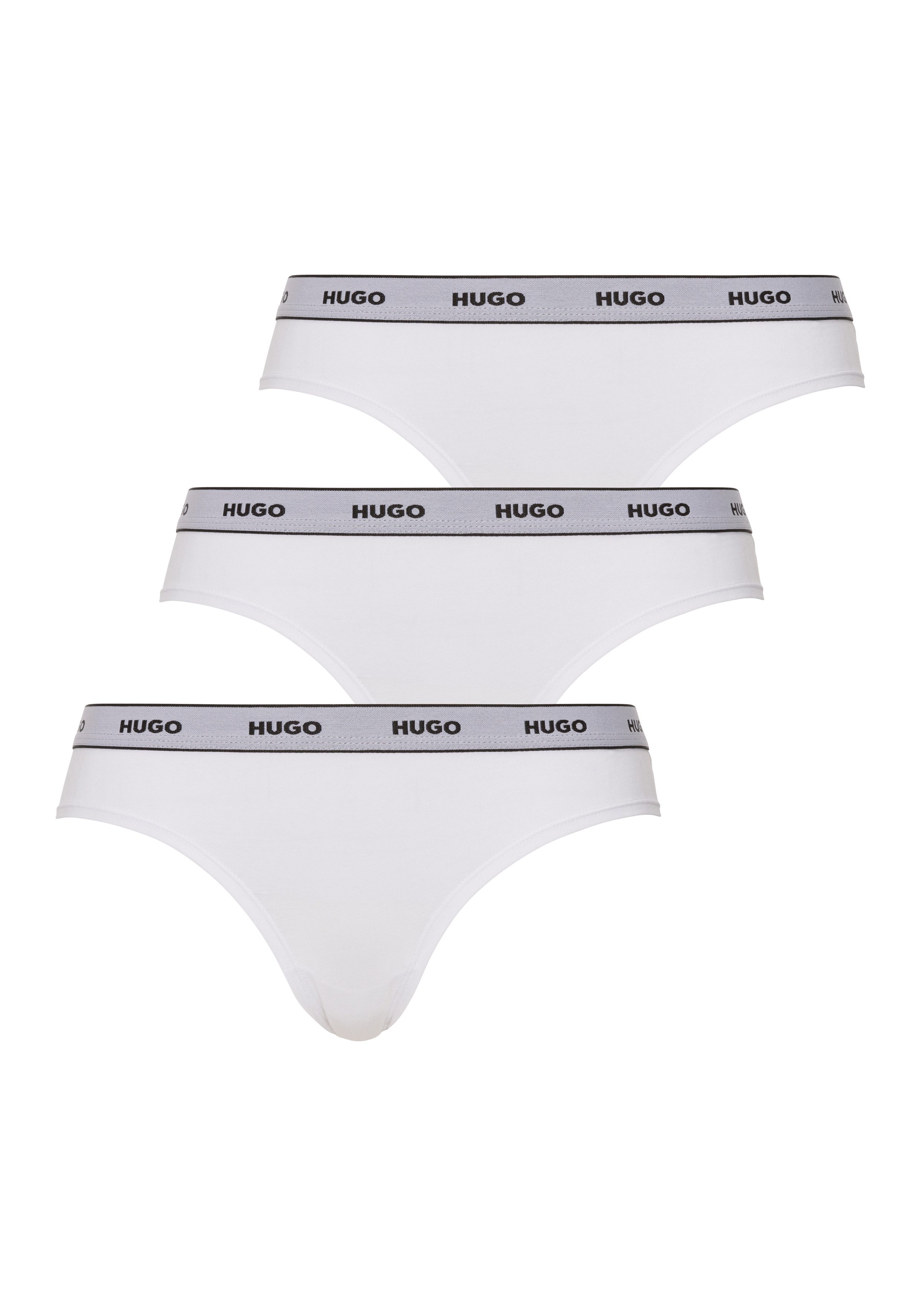 HUGO Slip TRIPLET BRIEF STRIPE (Packung, 3-St., 3er-Pack) mit kontrastfarbe günstig online kaufen