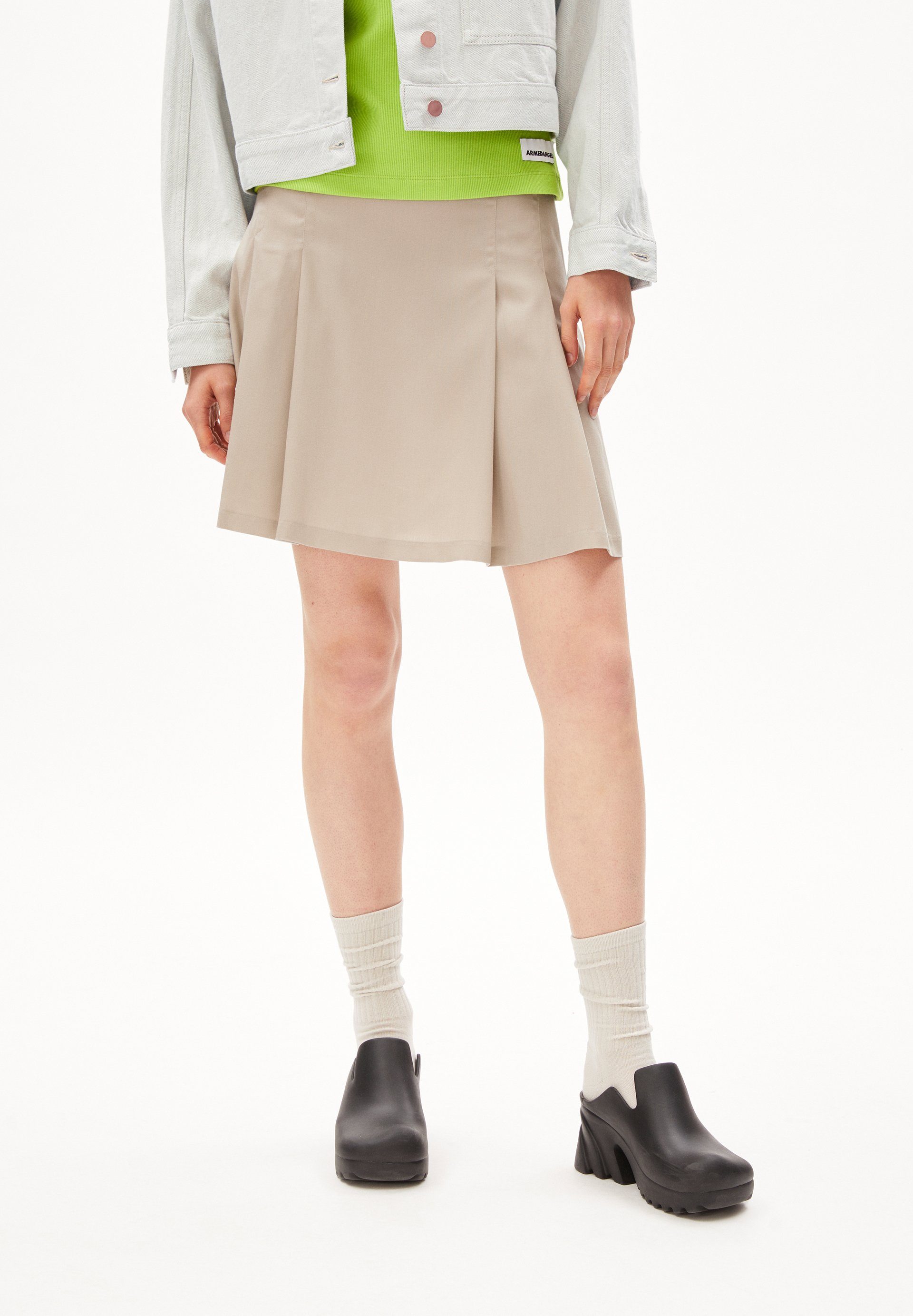 Armedangels Minirock BELINDAA (1-tlg., Relaxed Fit) Webrock Relaxed Fit aus TENCEL™ x REFIBRA™ Lyocell