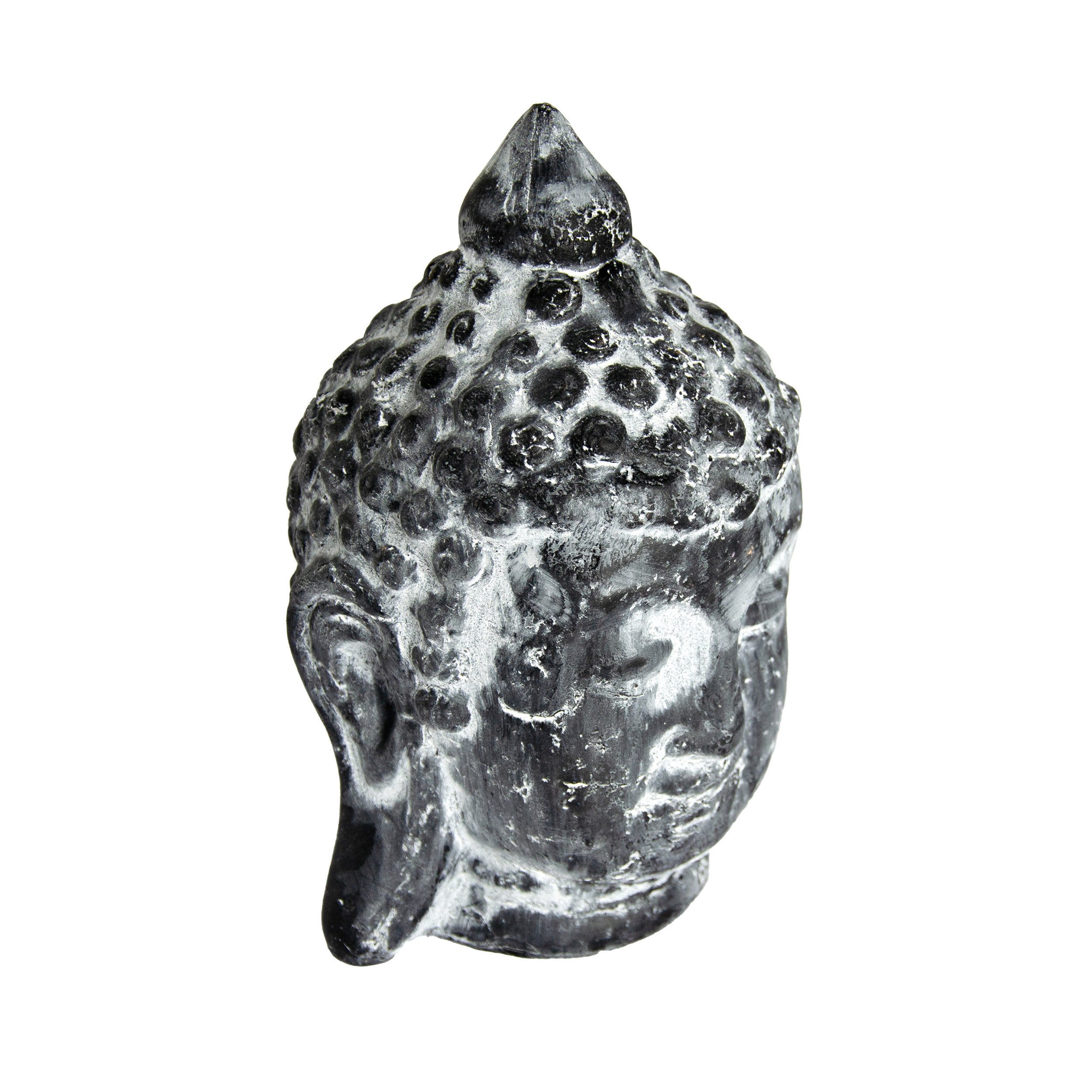 Goldbach Dekofigur Goldbach Buddha Kopf Schwarz Keramik Deko Figur – Bild 2 von 2