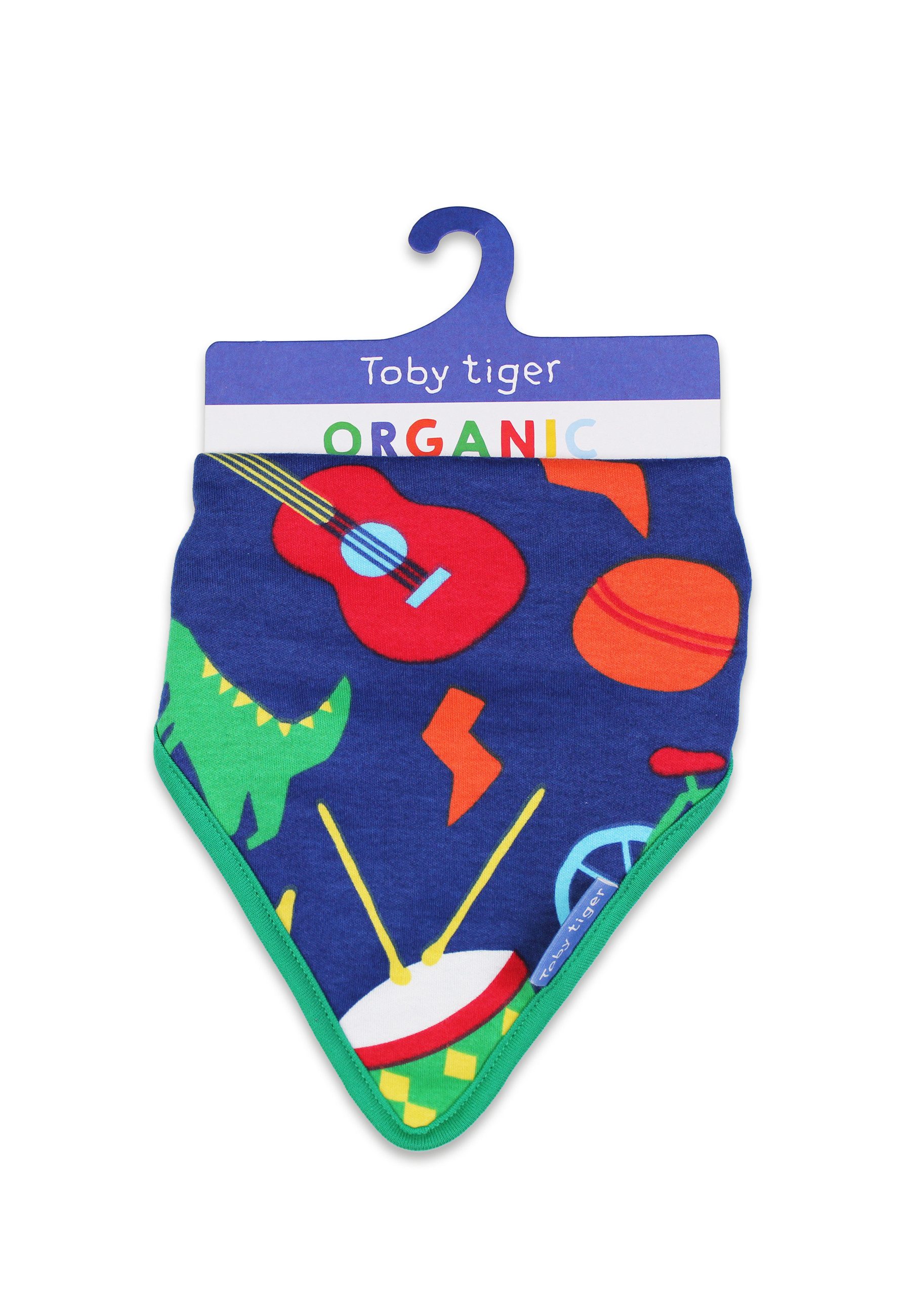 Toby Tiger Dreieckstuch Babytuch mit Geschenke Print