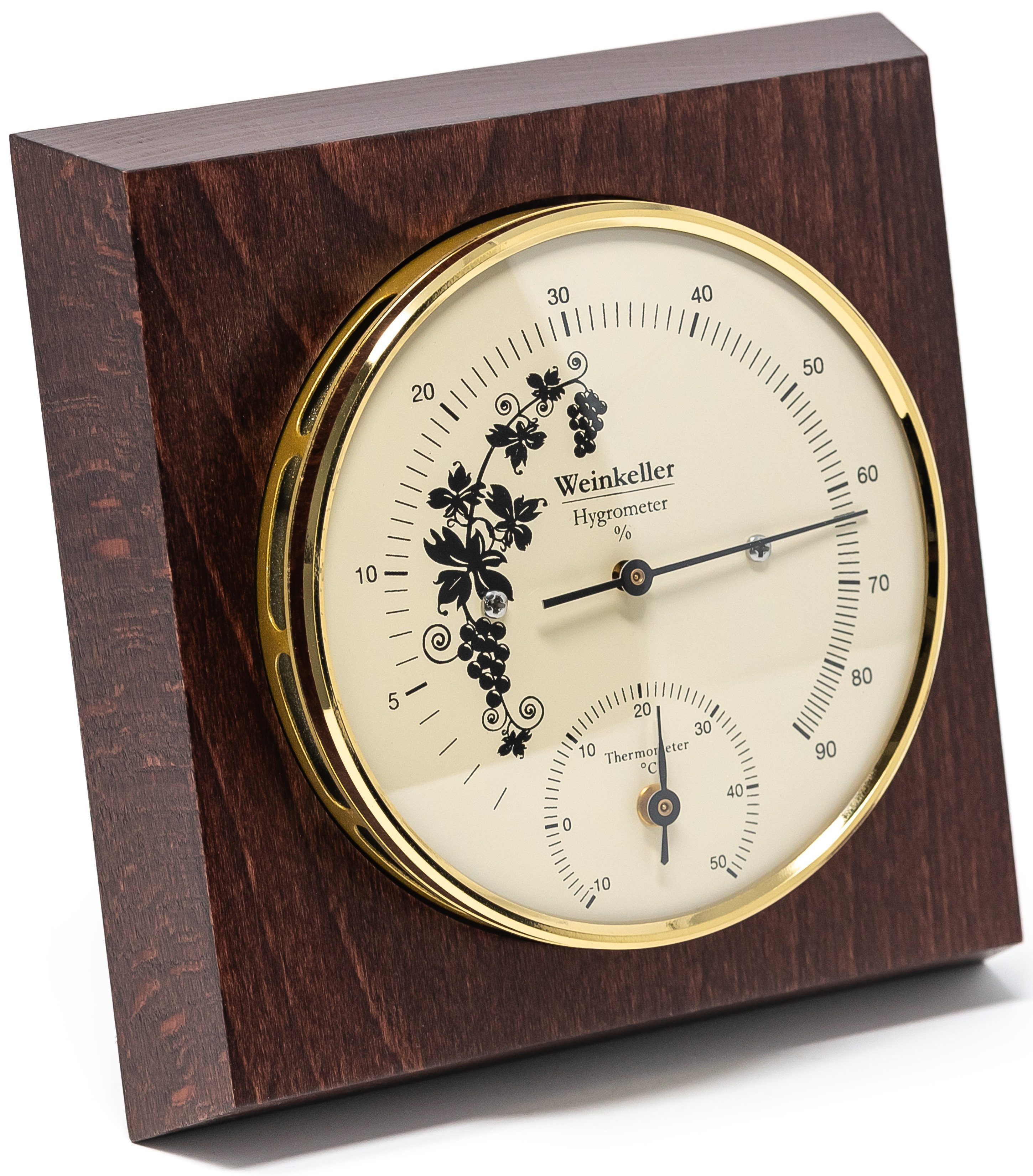 Fischer Hygrometer Fischer 1225HT-22 Weinkeller Hygrothermometer
