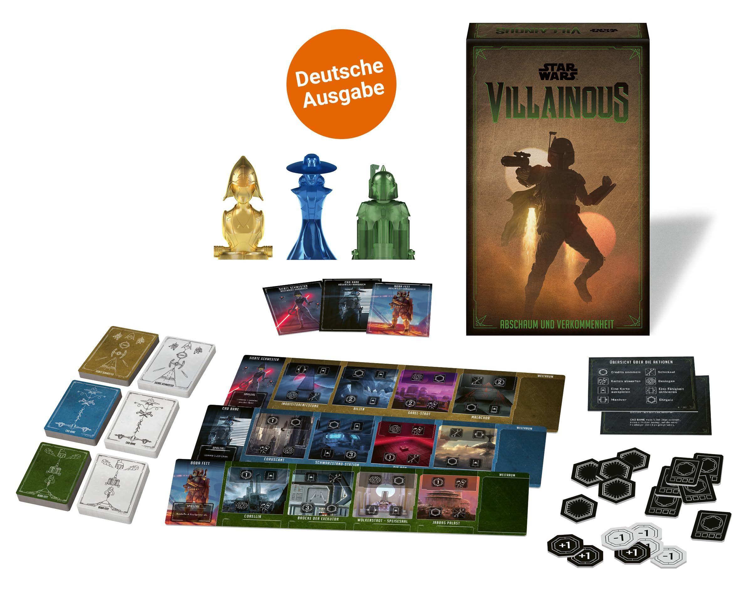 Ravensburger Spiel Star Wars Villainous: Abschaum & Verkommenheit, Ravensburger Spiel