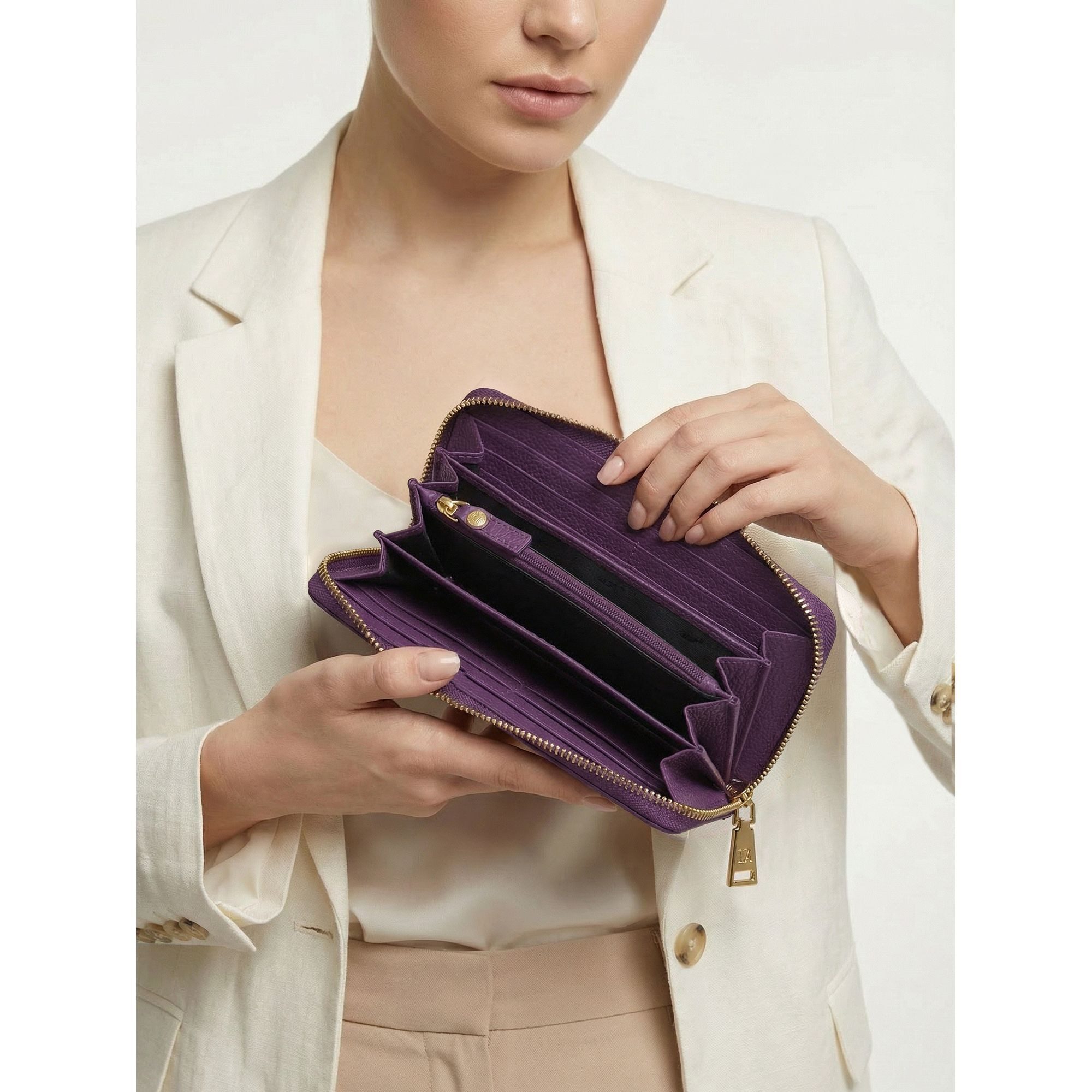 Lazarotti Geldbörse Bologna Leather, Leder
