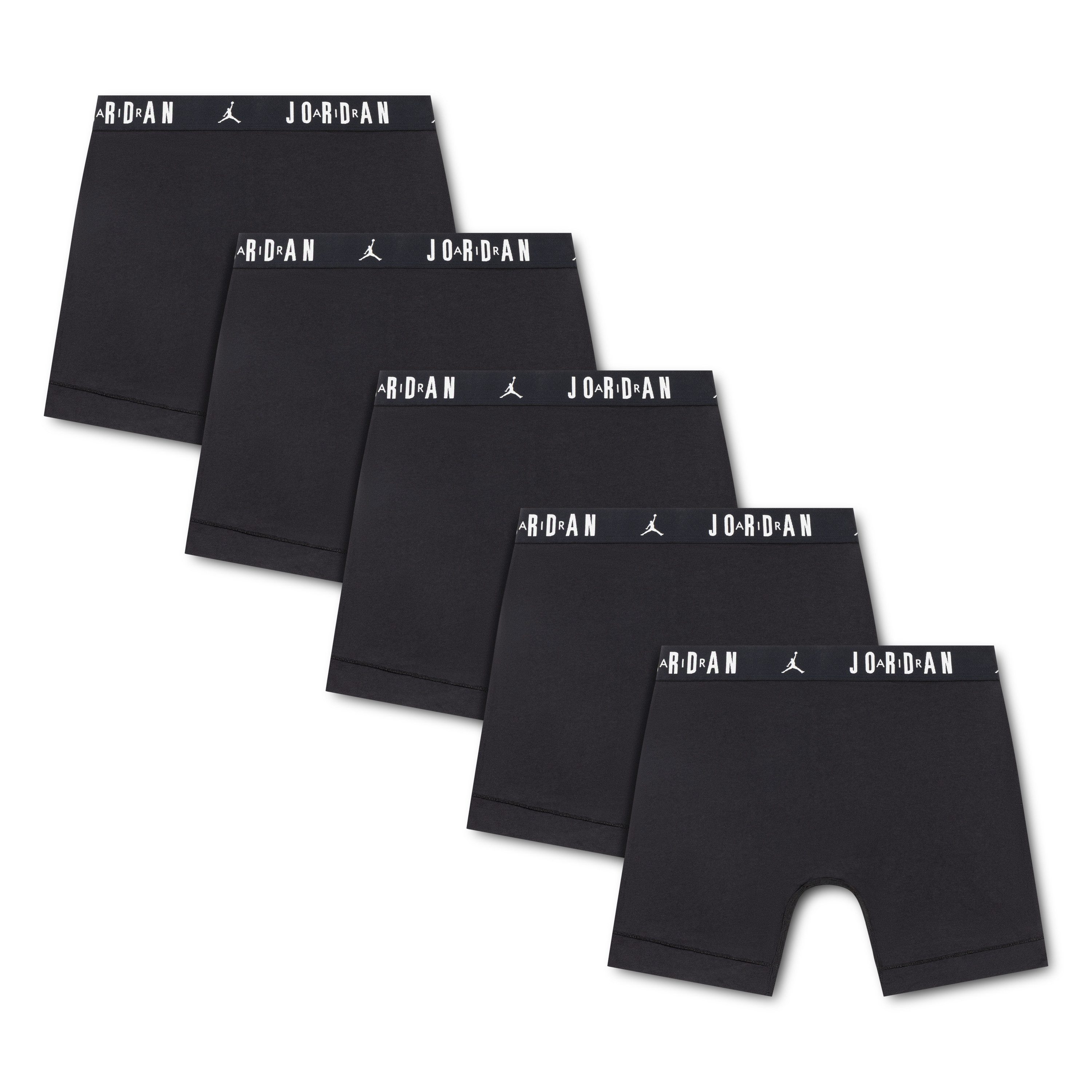 Jordan Boxershorts JHM MENS 5PK COTTON BB (5-St) sportlicher Stil, für Sport und Freizeit, aus Baumwolle mit Elasthan