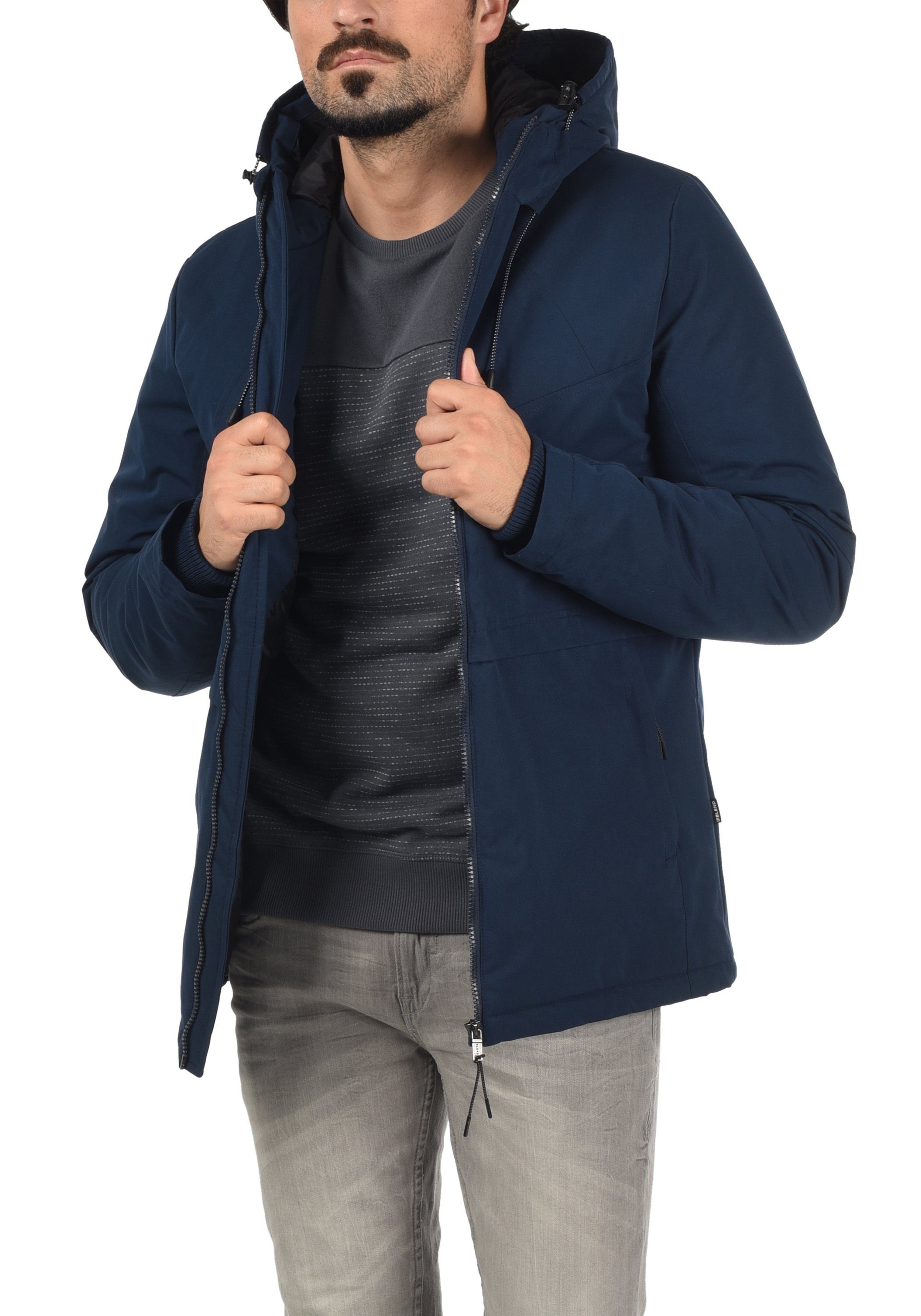 Blend Wintermantel BHFosco Stilvolle Herren Winterjacke mit Kapuze günstig online kaufen