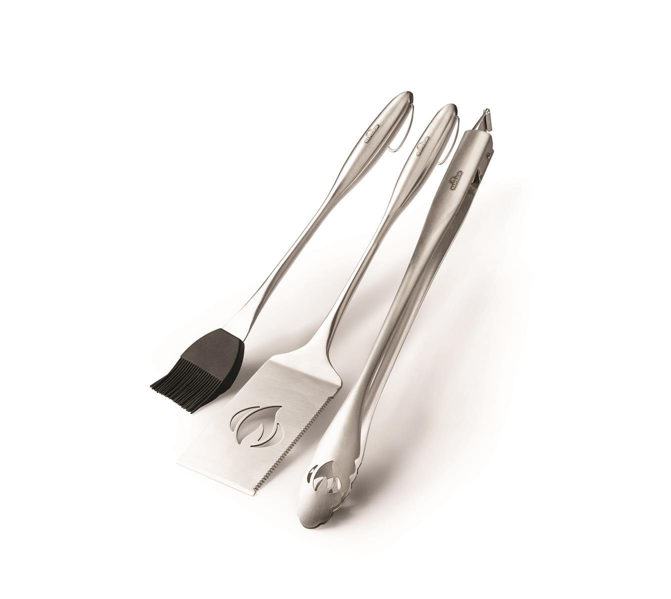 Napoleon Столовые приборы для барбекю-Set 3teiliges Столовые приборы для барбекю-Set aus Edelstahl