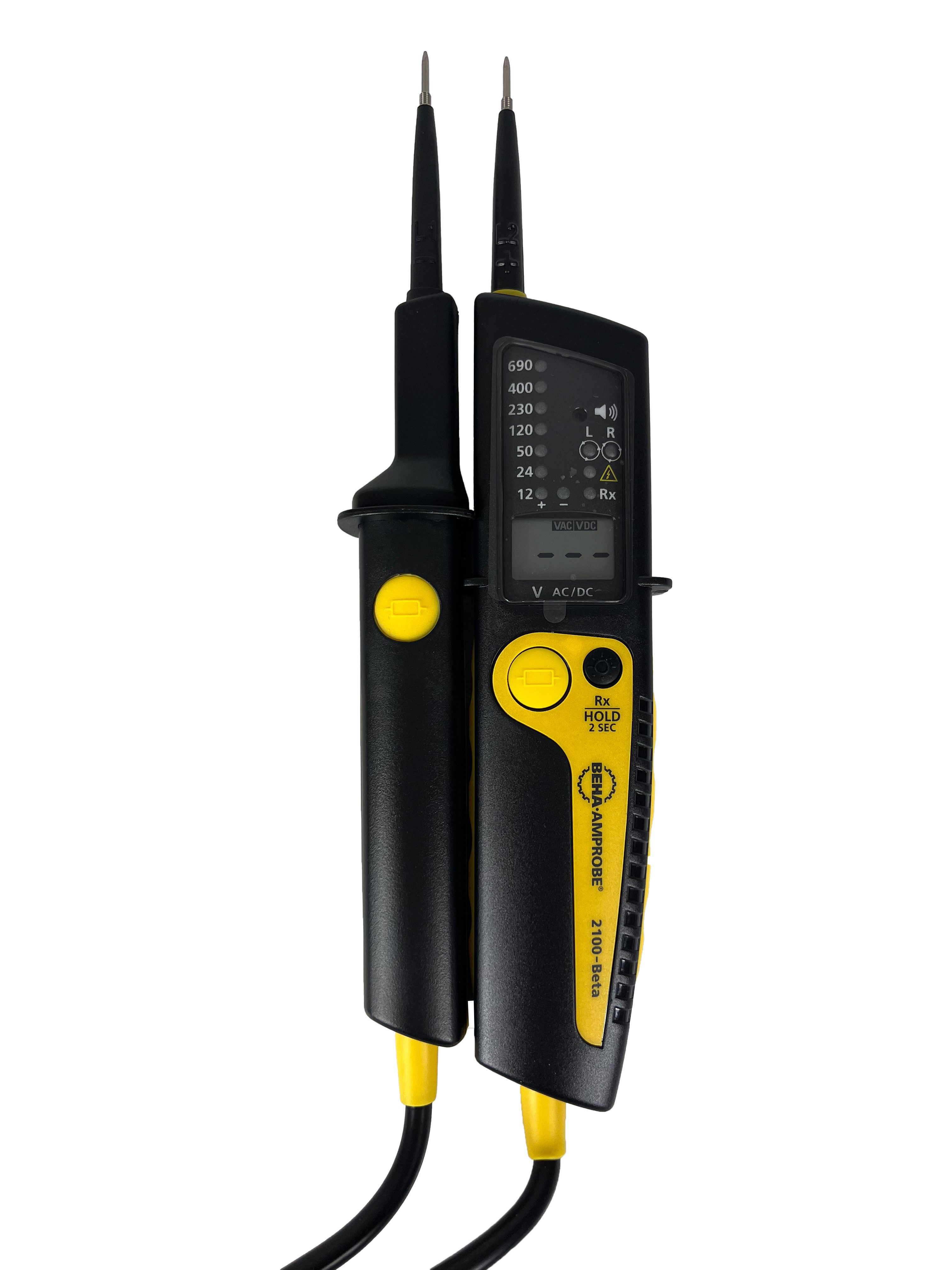 Beha Amprobe Spannungsprüfer 2100 BETA, mit Durchgangsprüfung und Drehfeldrichtungsanzeige