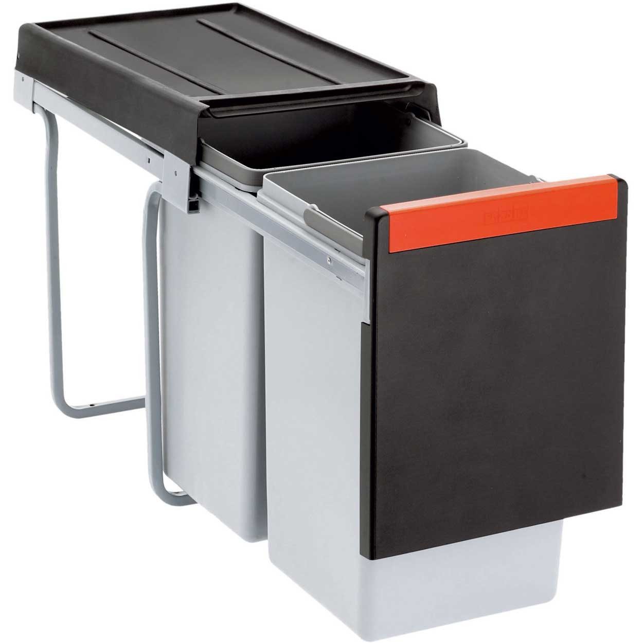 FRANKE Mülleimer Franke Maris Mülleimer Sorter 2-fach 2x15 Handauszug ab 30 cm