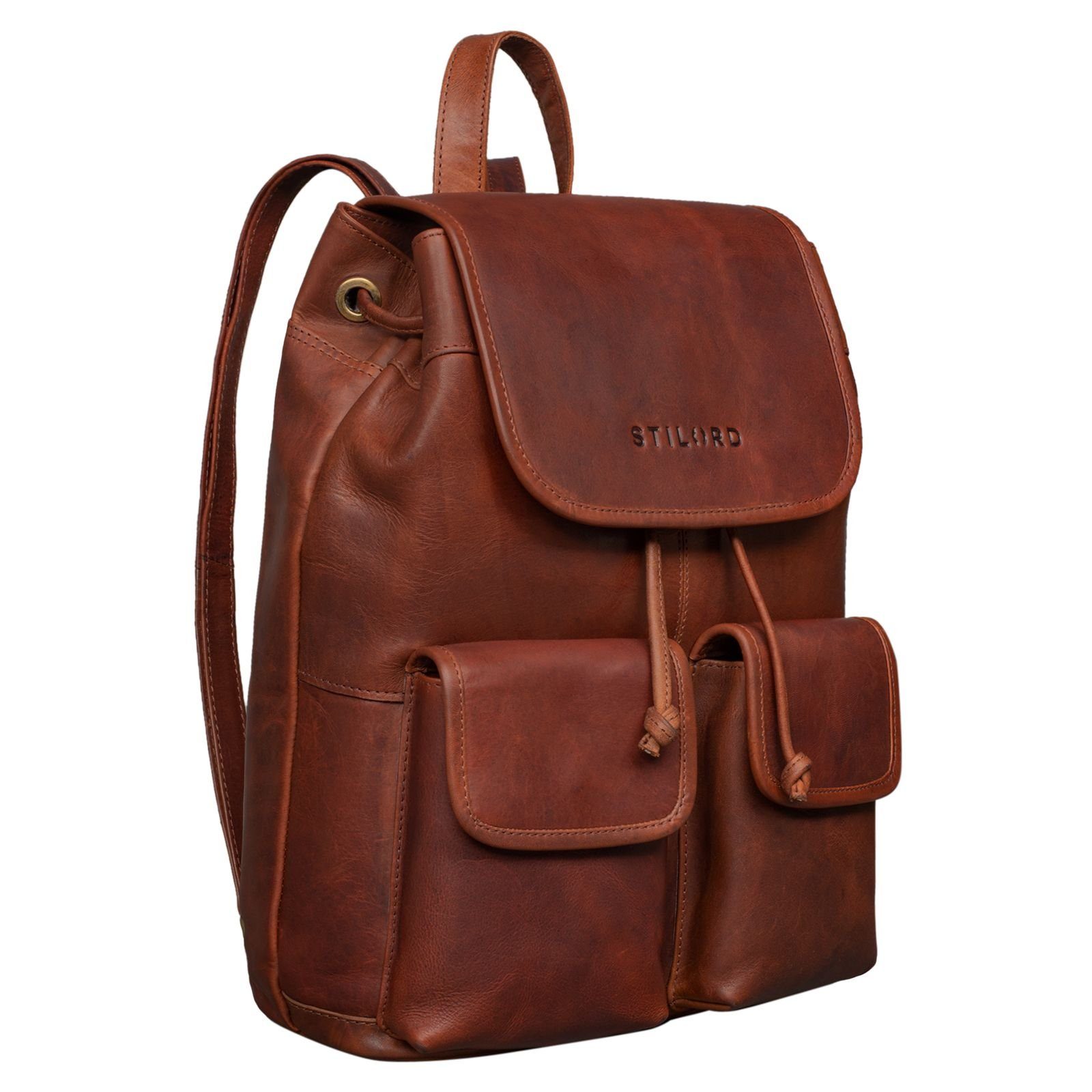 STILORD Cityrucksack "Grace" Cityrucksack Leder günstig online kaufen