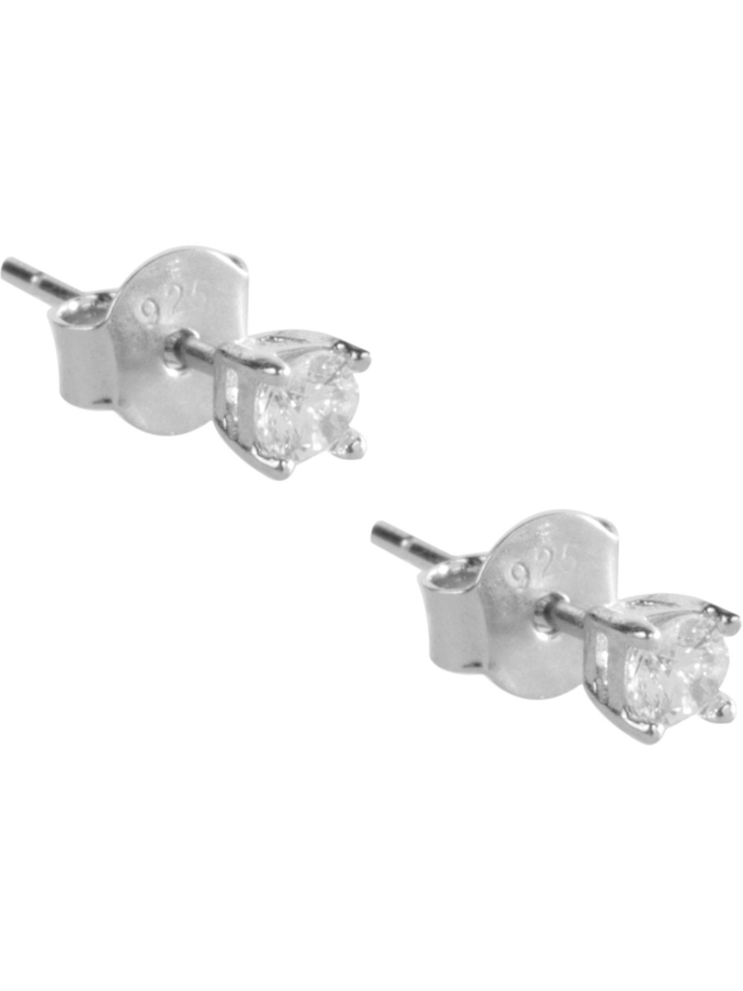 FAVS Paar Серьги-гвоздики FAVS Damen-Ohrstecker 925er Silber 2 Zirkonia