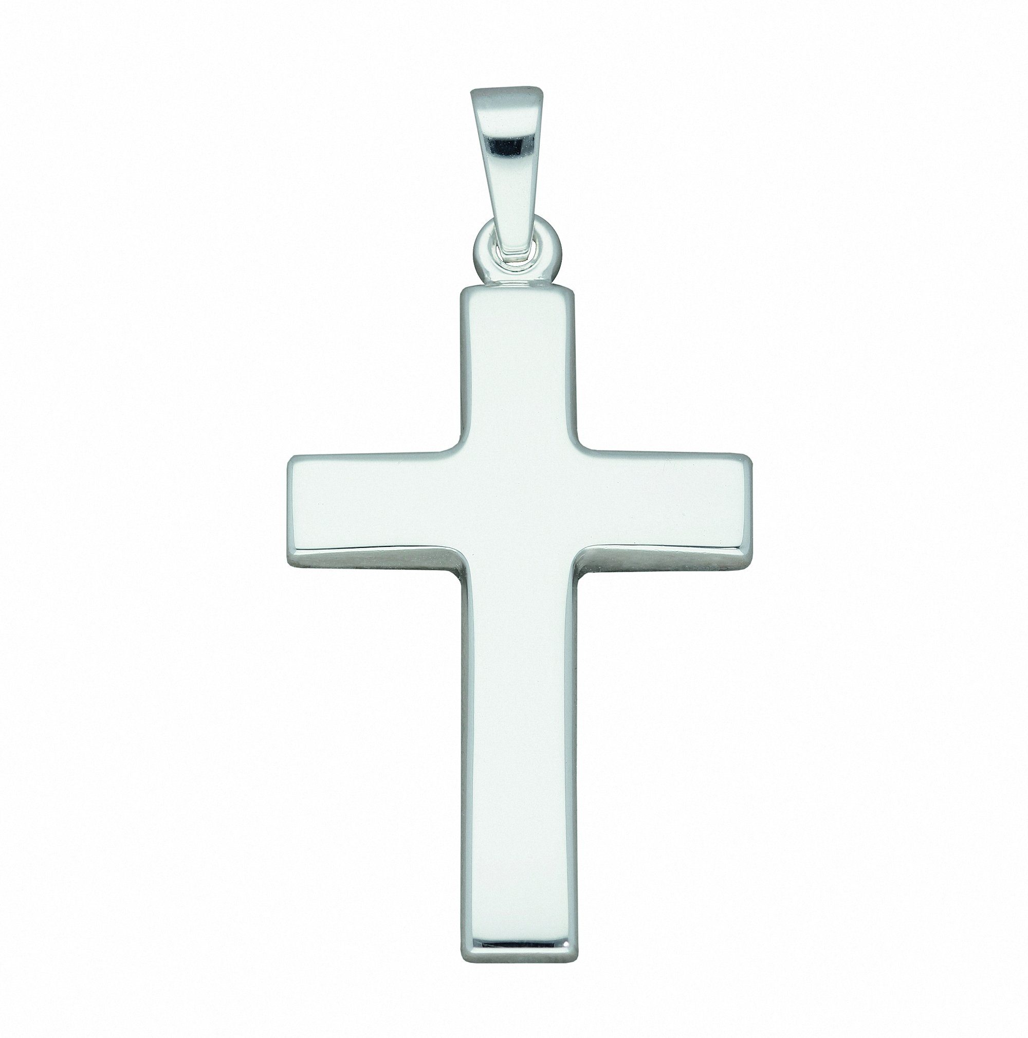 Adelia´s Kette mit Anhänger Anhänger, mit 925 Silber Kreuz Halskette - Set Schmuckset