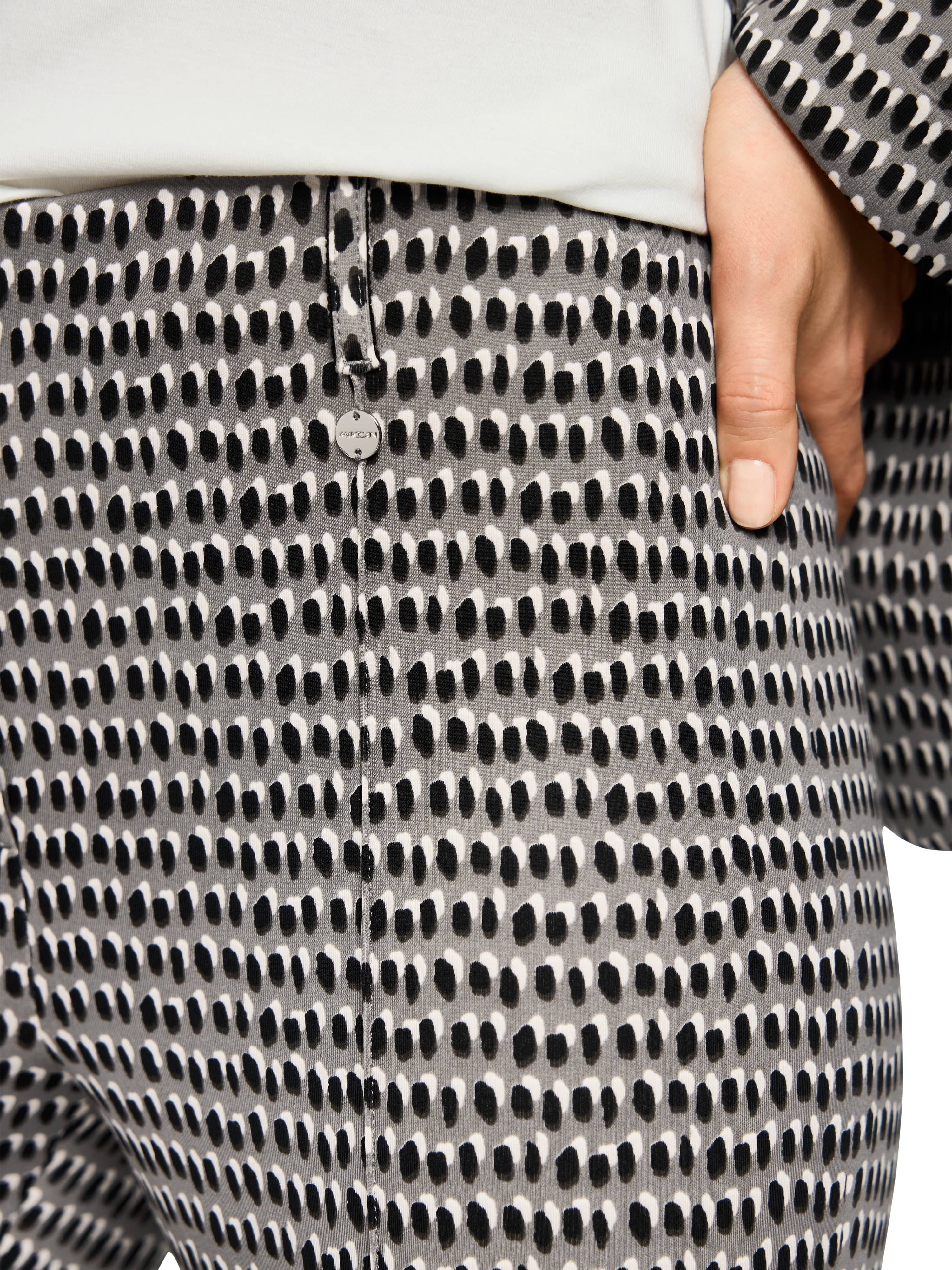 Marc Cain Jerseyhose City Tours Premium Damenmode Modell: Sydney, mit Sprin günstig online kaufen