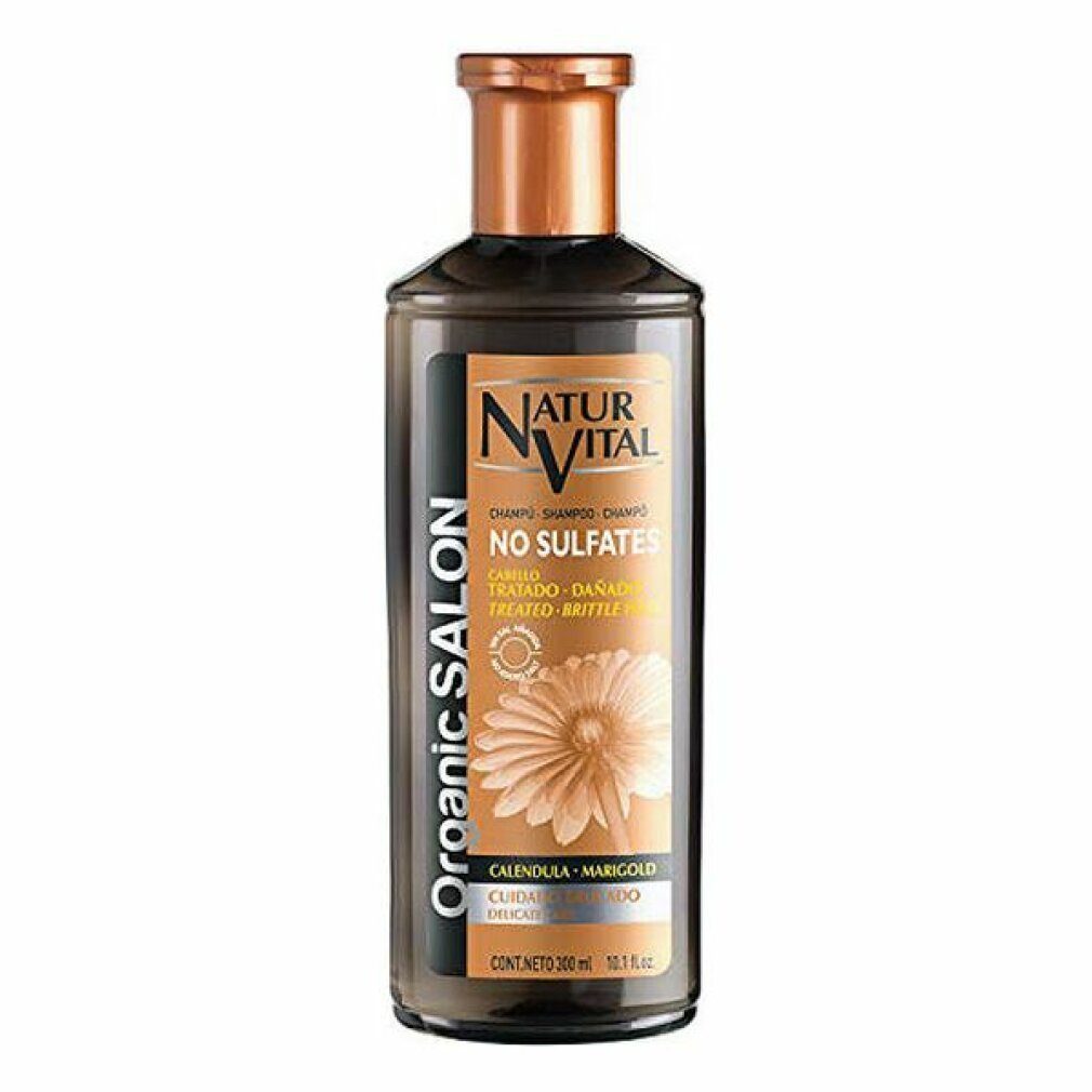 Natur Vital Haarshampoo Naturvital Organic Salon Champú Sin Sulfatos Cuidado Delicado 300ml