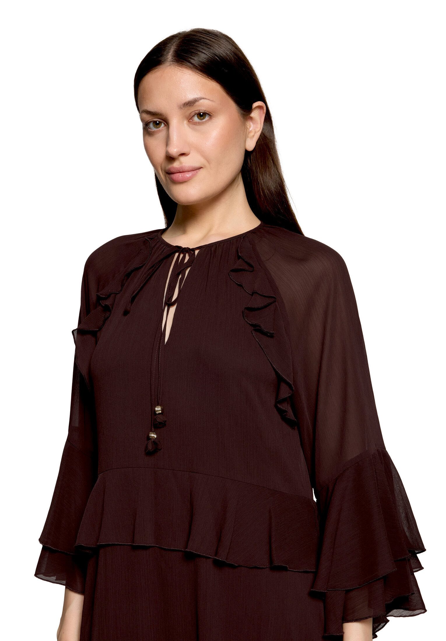 Vera Mont Volantkleid Damen mit Rüschen