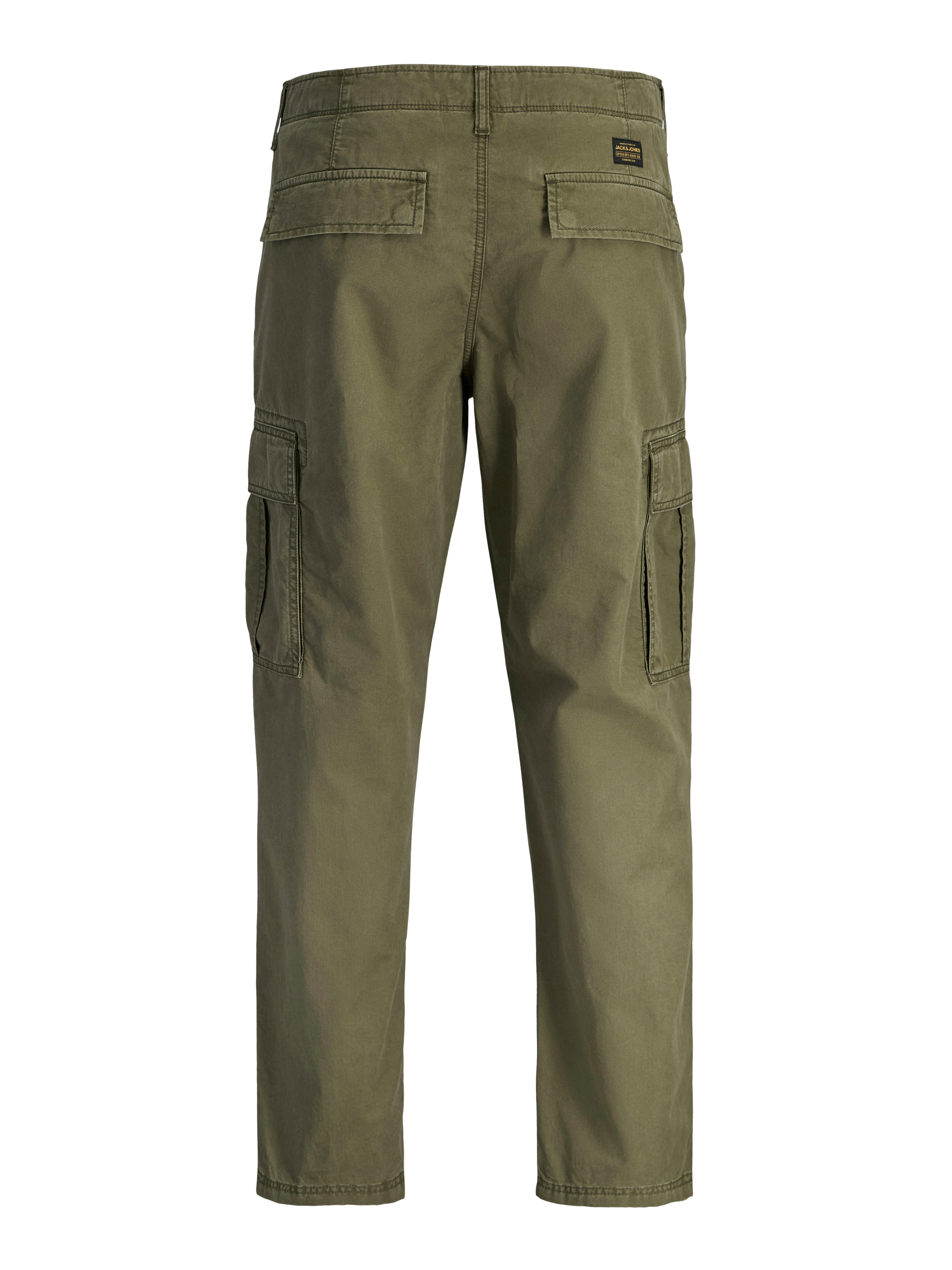 Jack & Jones Cargohose JPSTKANE FRANK CARGO NOOS Baumwollmischung, locker geschnitten