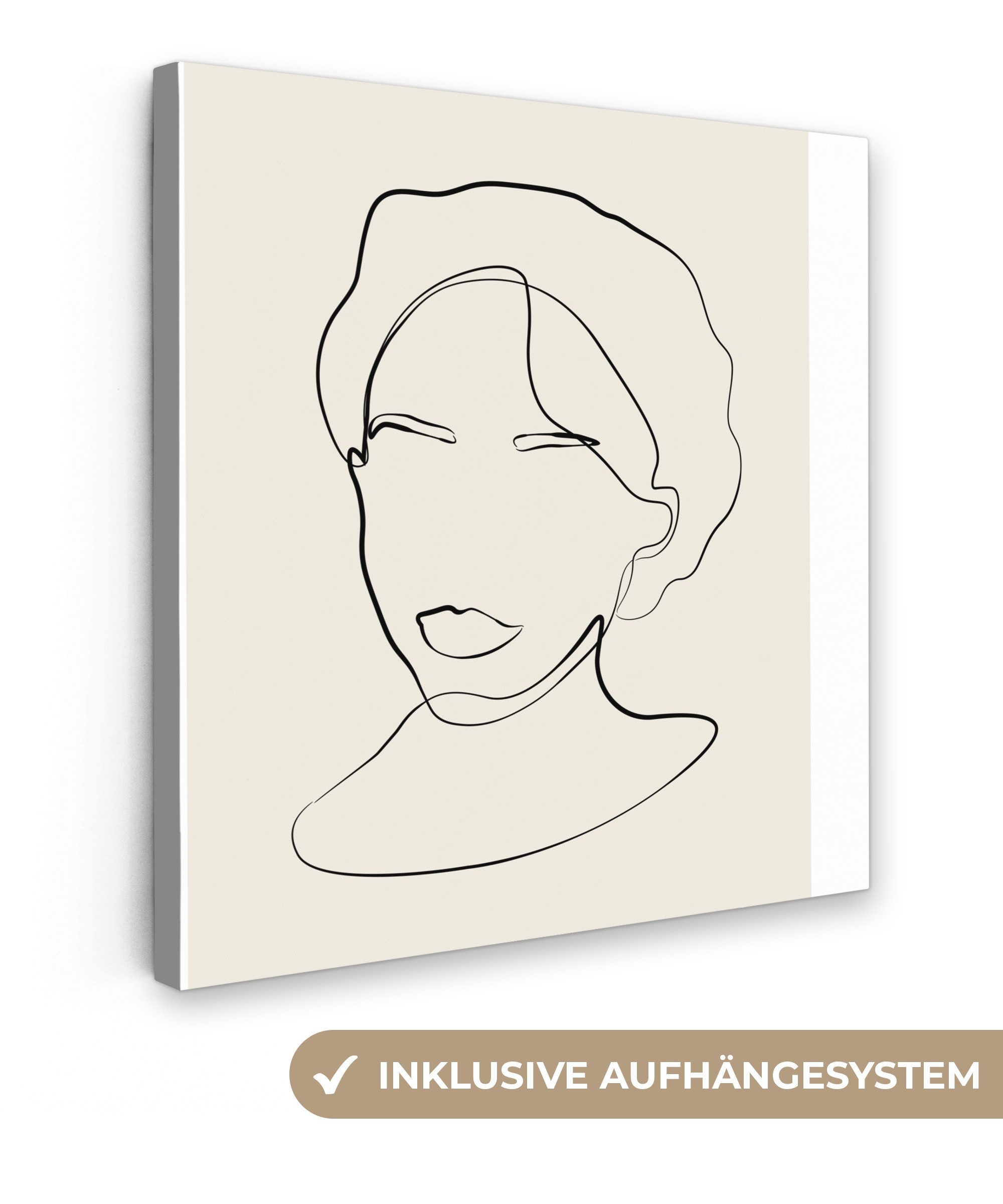 OneMillionCanvasses® Leinwandbild Text - Zitate - günstig online kaufen