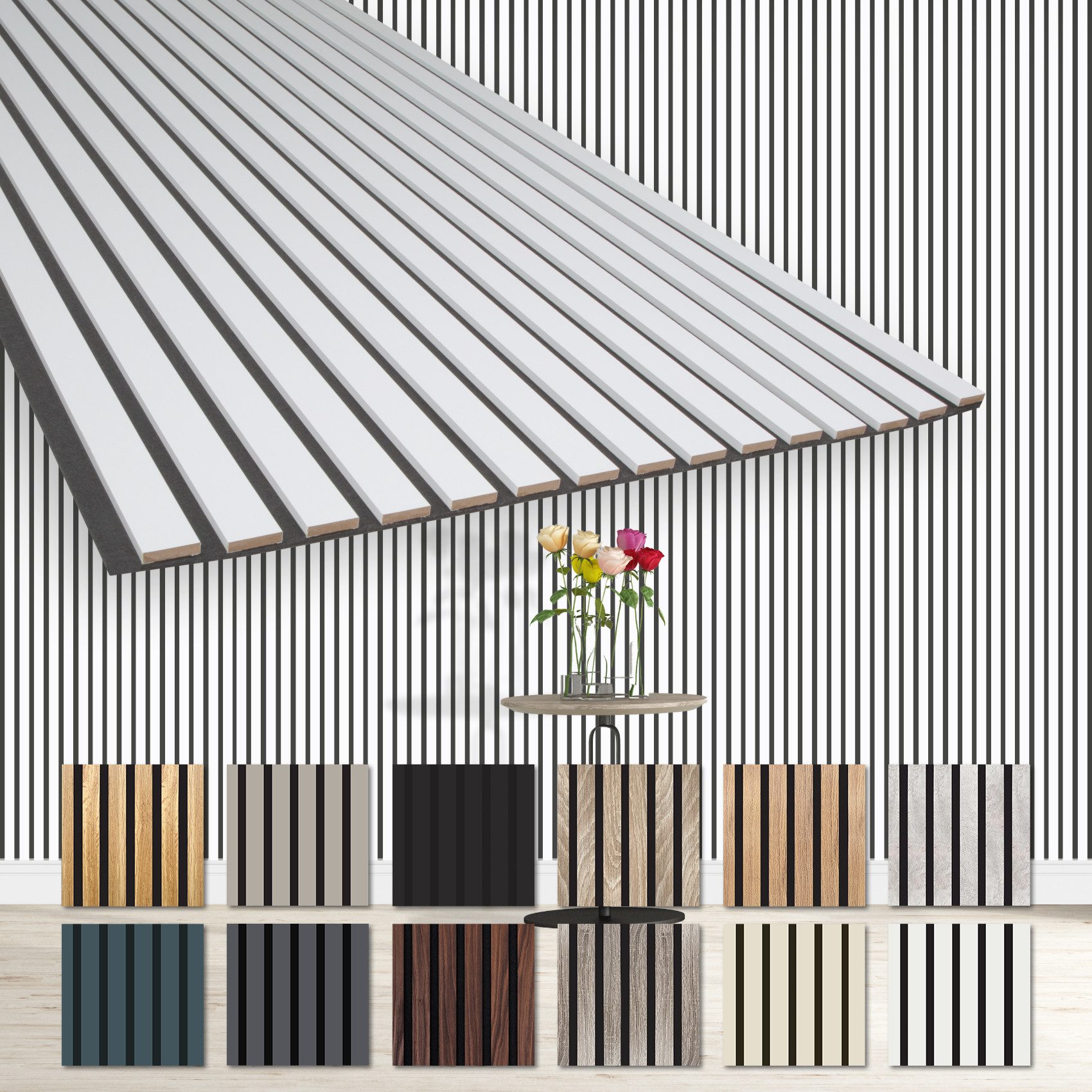 Hexim Wanddekoobjekt AP11 (Akustikpaneele 278x60cm - günstig online kaufen